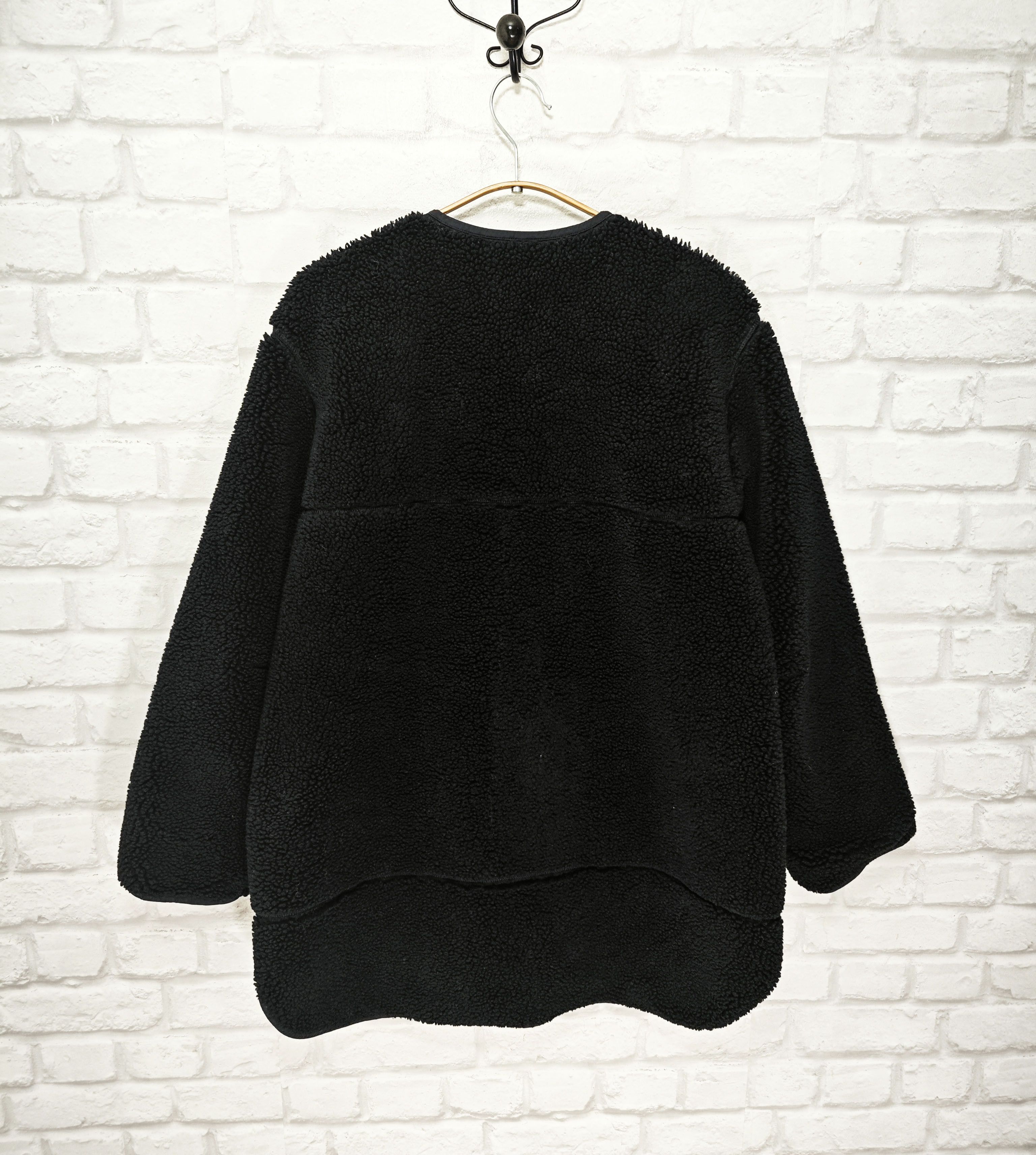 Arket ARKET Pile Jacket Black Teddy Bear Fleece size EU34 Size XS / US 0-2 / IT 36-38 - 4 Thumbnail
