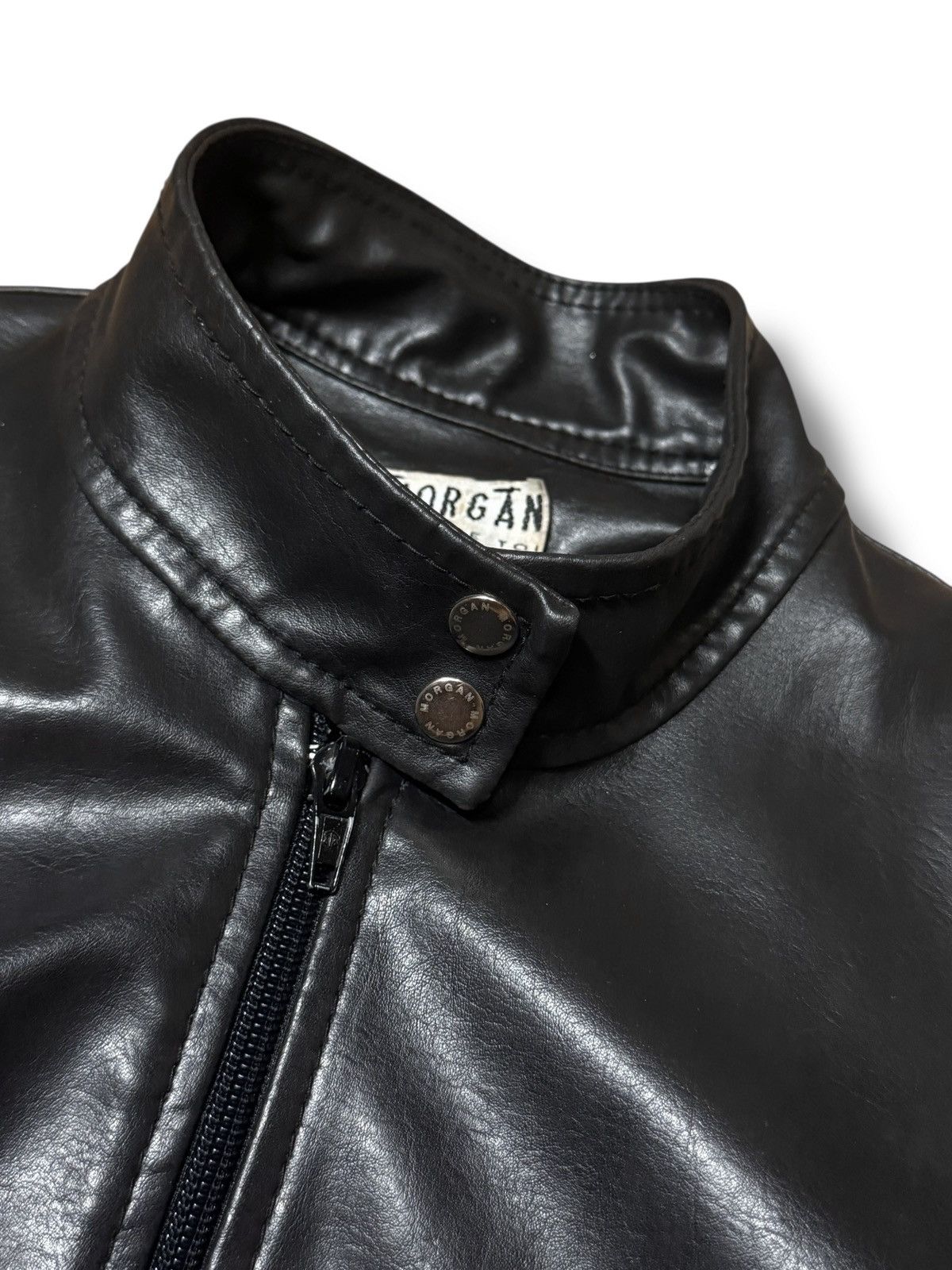 If Six Was Nine Morgan de Toi Y2K Archive Leather Jacket Avantgarde Size M / US 6-8 / IT 42-44 - 4 Thumbnail