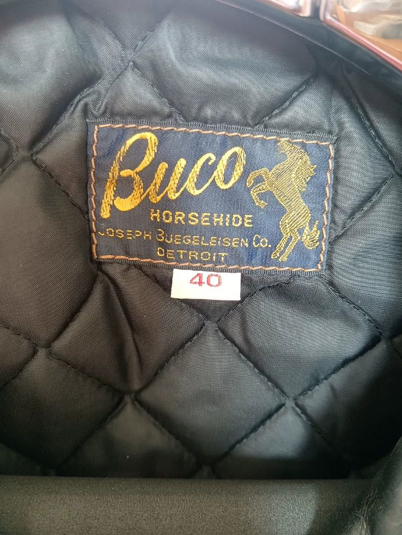 The Real McCoy's The Real Mccoys size 40 BUCO Series, Brown Horsehide Size US XL / EU 56 / 4 - 2 Thumbnail