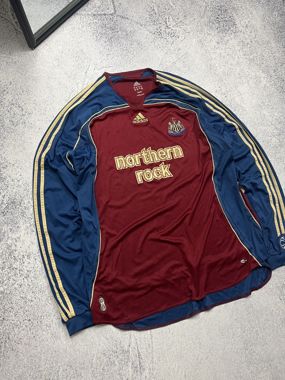Adidas Adidas Newcastle United 2006 Away Longsleeve Soccer Jersey Size US XXL / EU 58 / 5 - 4 Thumbnail