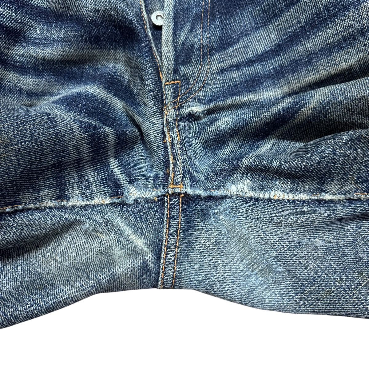 Samurai Jeans 21oz Samurai S510xx Denim Selvedge Jeans Natural Fade Size US 34 / EU 50 - 17 Thumbnail