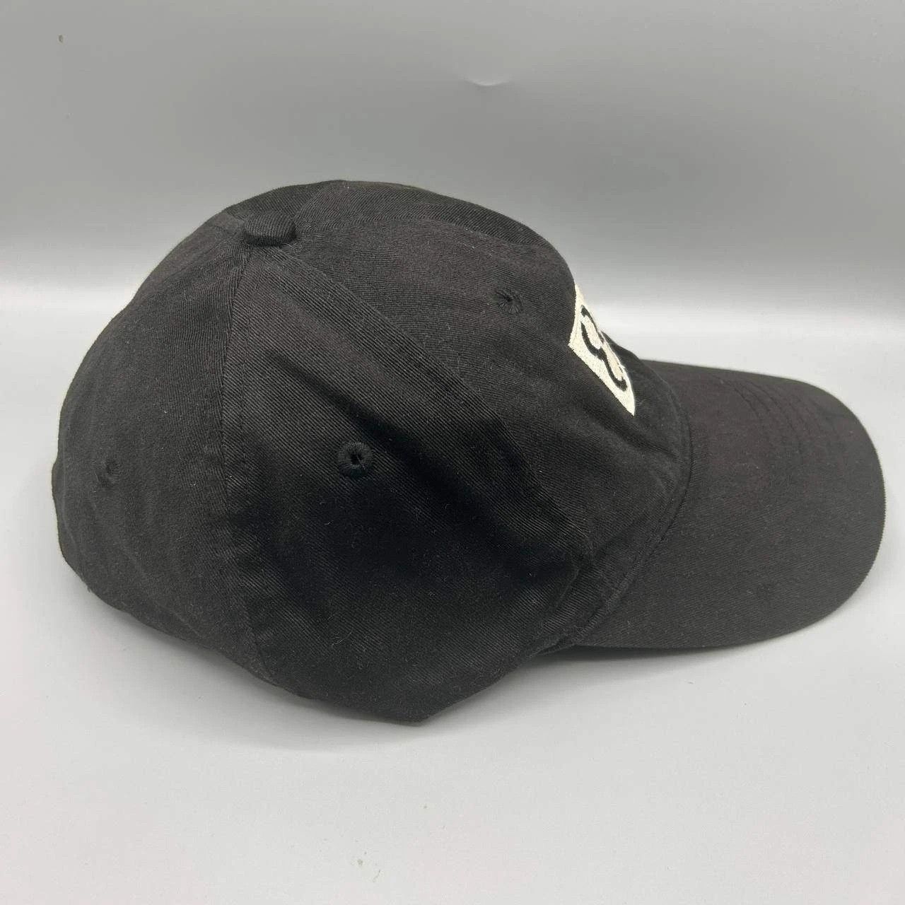 Other Vintage Zkapz Hat Men Black 8 Embroidered Strap Back Cap Size ONE SIZE - 4 Thumbnail