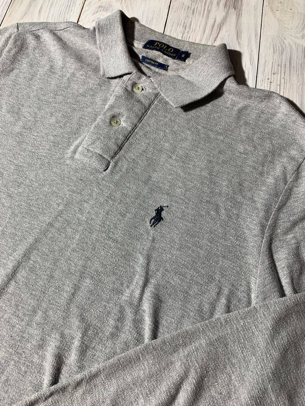 Polo Ralph Lauren × Ralph Lauren × Vintage Polo Ralph Lauren long sleeve rugby shirt Size US S / EU 44-46 / 1 - 2 Thumbnail