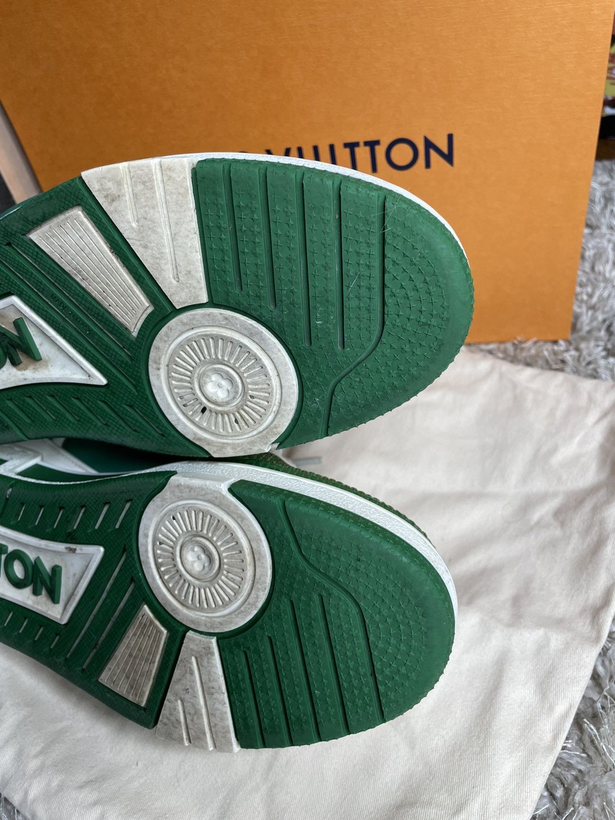 Louis Vuitton Louie Vuitton Skate Sneaker Green Size US 8.5 / EU 41-42 - 11 Thumbnail