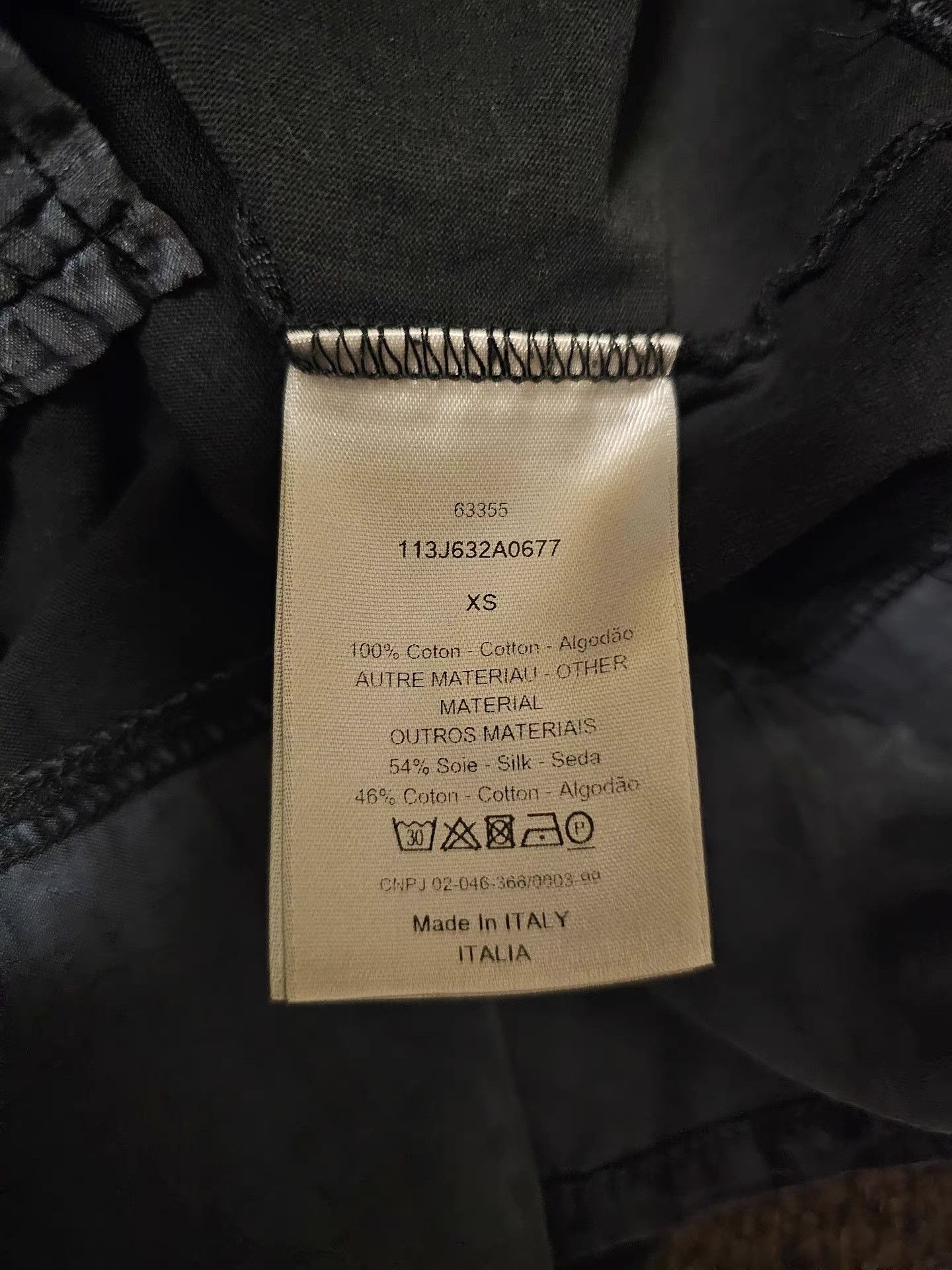 Dior Dior black short-sleeve T-shirt Size US XS / EU 42 / 0 - 5 Thumbnail