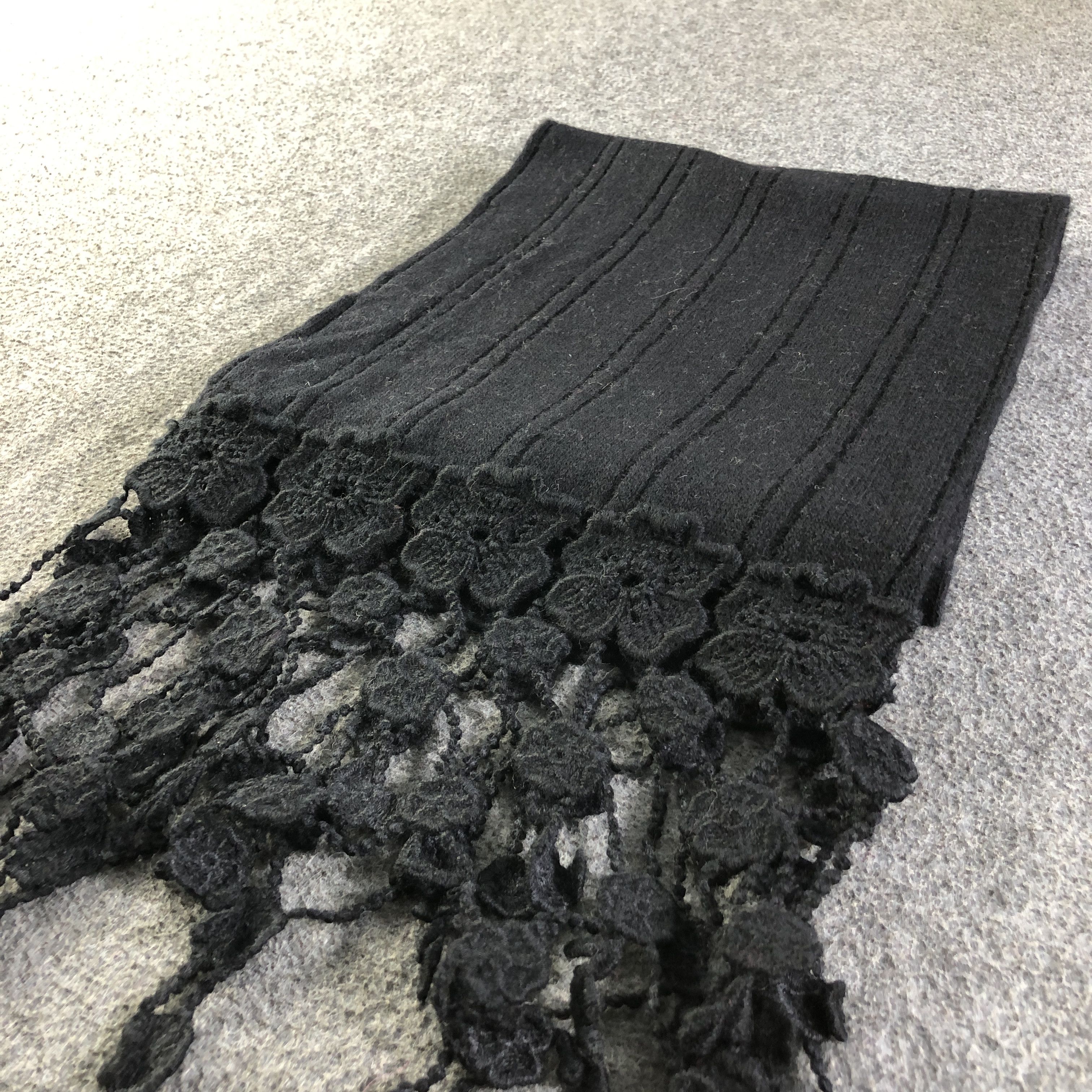 Vintage Sergio Donati Merino/Cashmere Scarf Muffler V2708 Size ONE SIZE - 3 Thumbnail