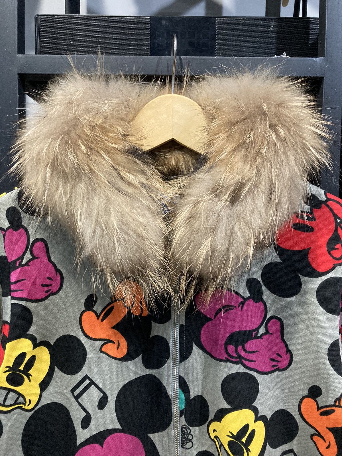 Vintage Tokyo Disney Resort Japanese Fur Hoodie All Over Print Style Size US S / EU 44-46 / 1 - 3 Thumbnail