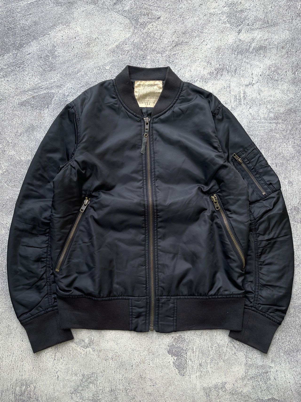 If Six Was Nine G.O.A Nylon Military Bomber Size US L / EU 52-54 / 3 - 1 Thumbnail