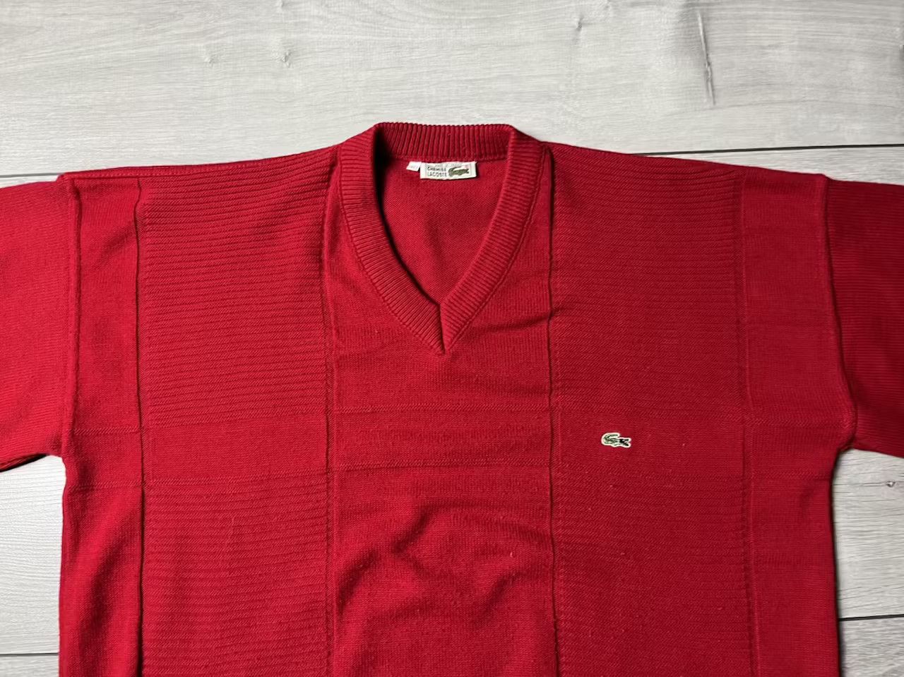 Lacoste Lacoste sweater jumper knitwear size XLarge Size US XL / EU 56 / 4 - 3 Thumbnail