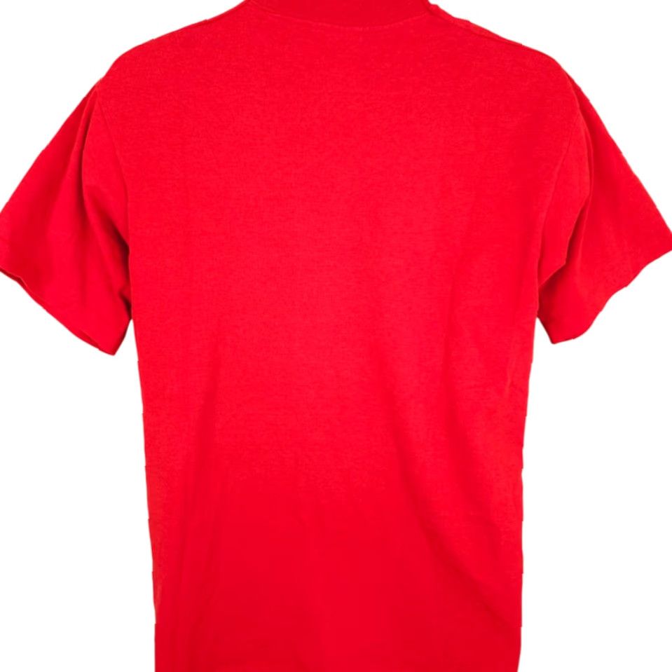 Fruit Of The Loom VINTAGE DARE T Shirt Mens Size Medium Red 90s Resist Drugs And Violence Size US M / EU 48-50 / 2 - 4 Thumbnail