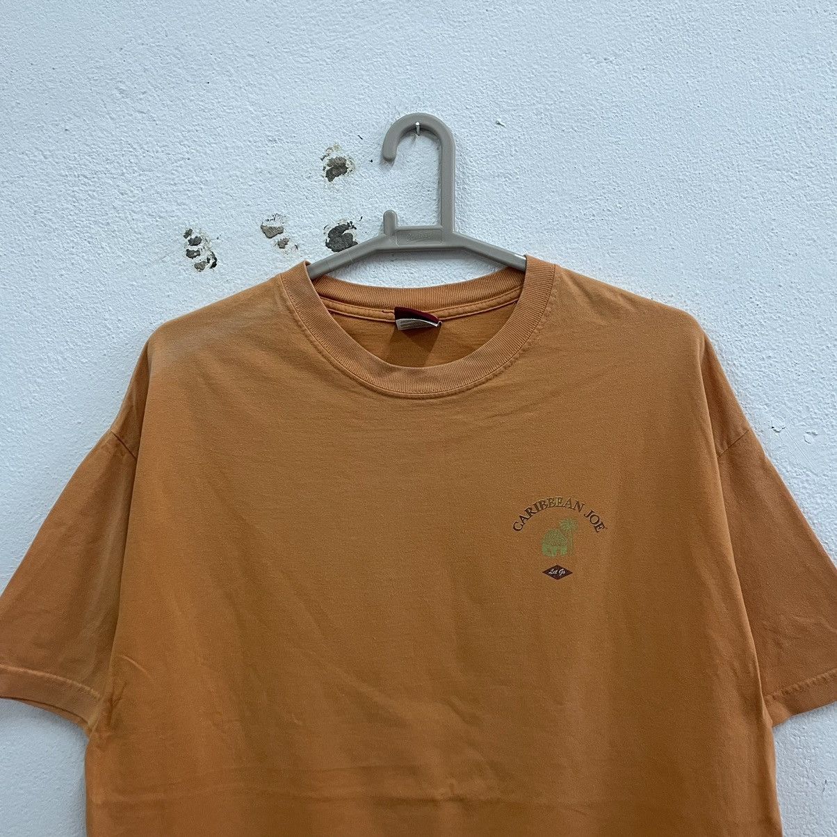Vintage 🔥Vintage Caribbean Joe Big Fish Image Sun Faded Surfing Tee Size US XL / EU 56 / 4 - 4 Thumbnail