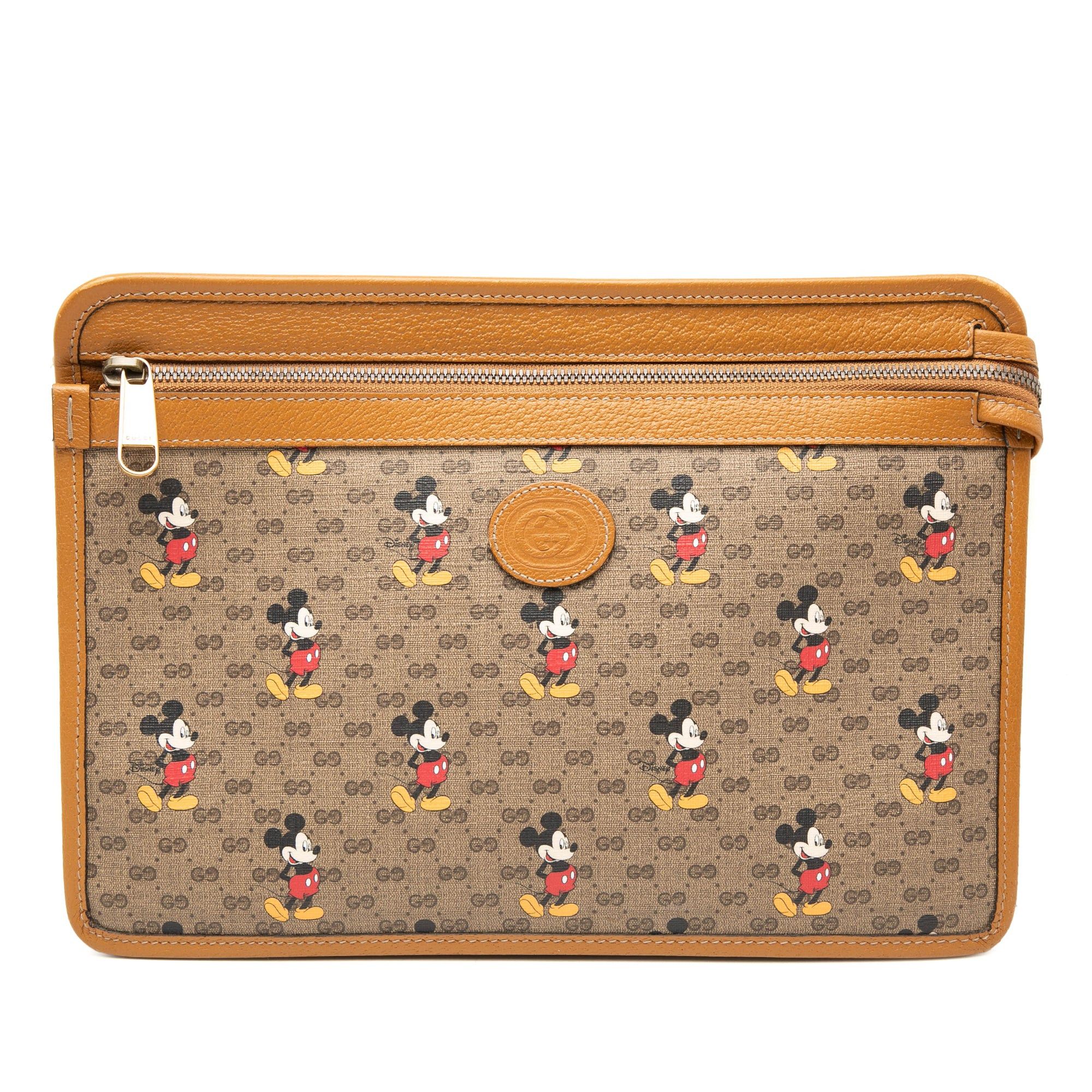 Gucci Disney Micro GG Supreme Mickey Mouse Clutch Size ONE SIZE - 1 Thumbnail