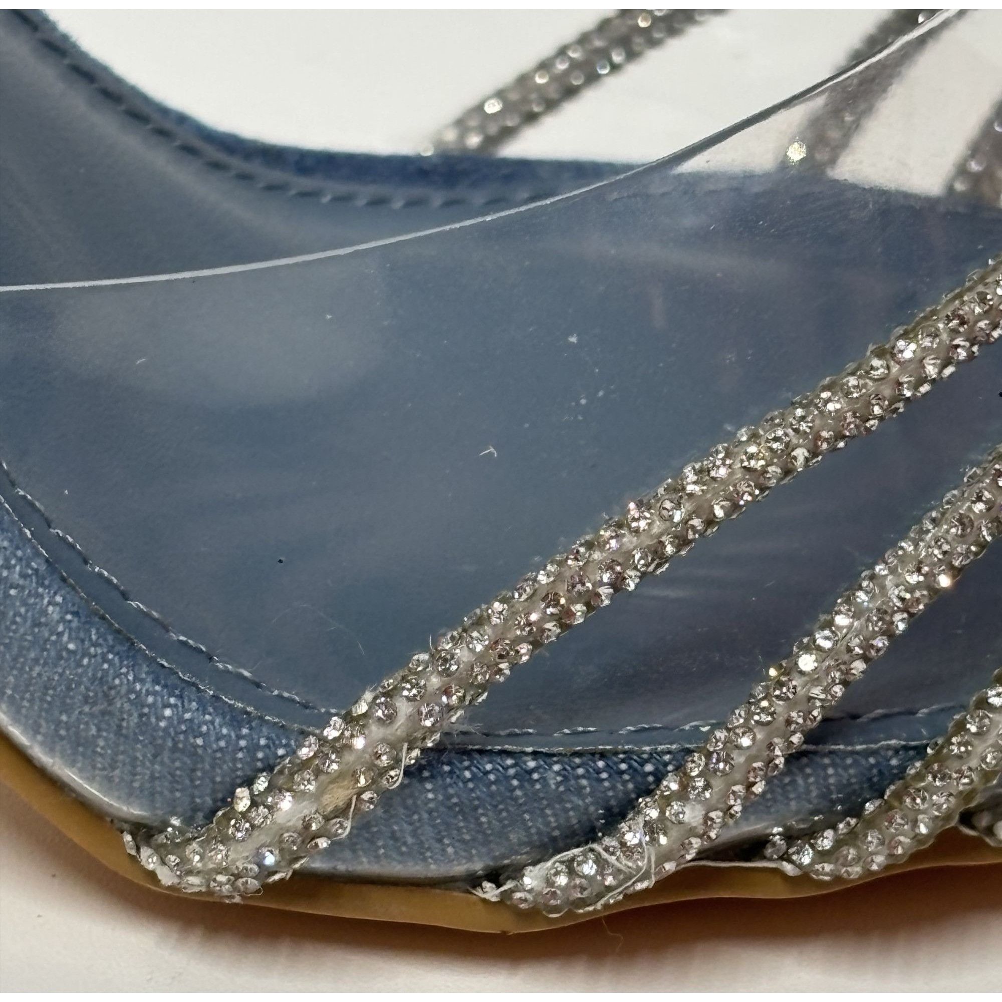 Other OLIVIA FERGUSON / Valentina / Blue / Open-Toe Heeled / Sanda Size US 10 / IT 40 - 9 Thumbnail