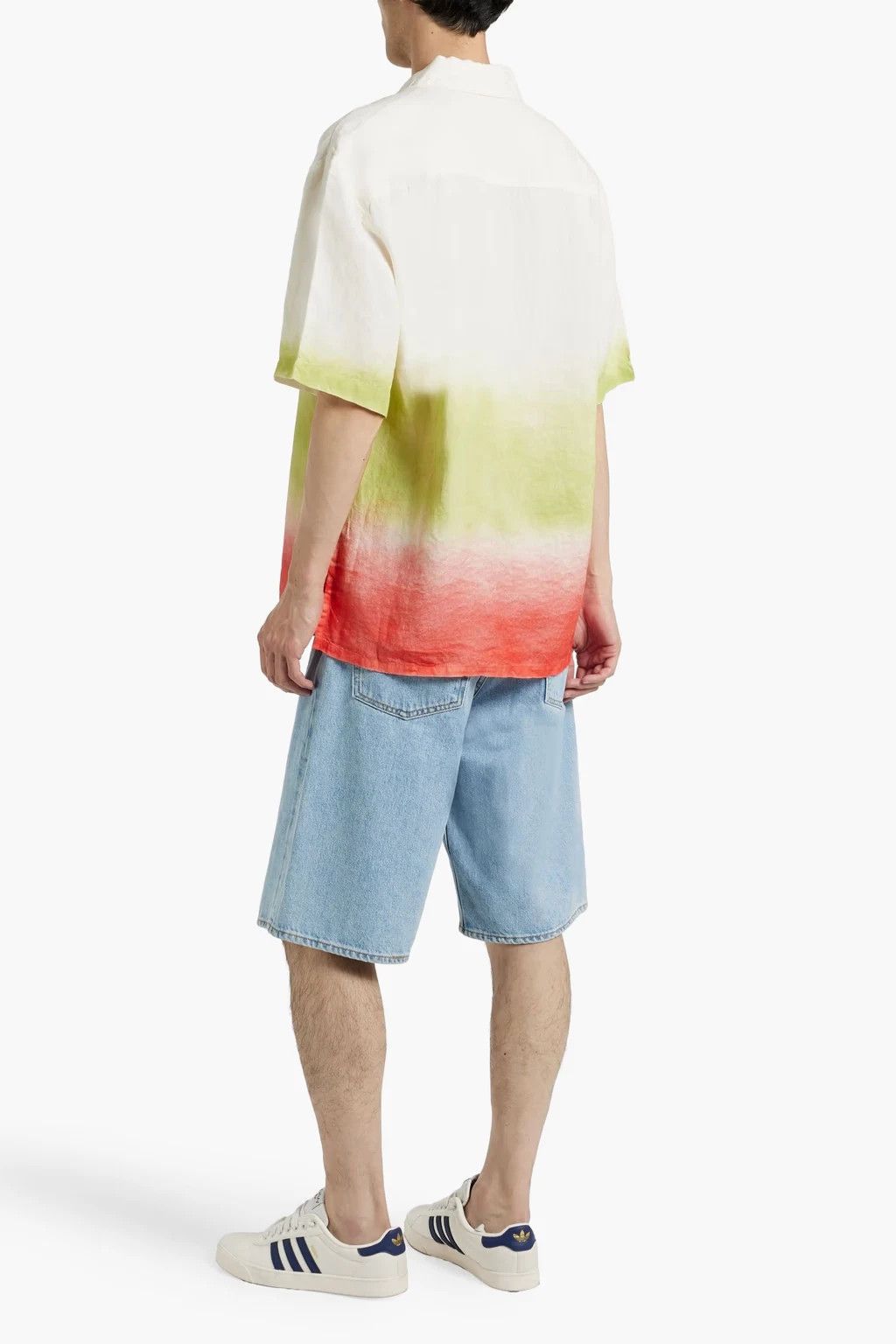 The Elder Statesman THE ELDER STATESMAN Sulfer Gradient Linen Shirt size Medium Size US M / EU 48-50 / 2 - 3 Thumbnail