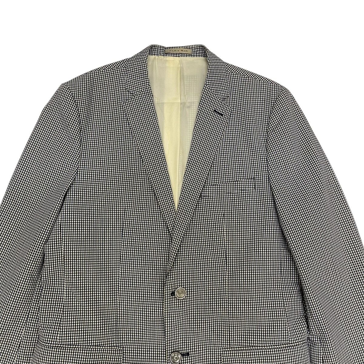 Zara Zara Man Gingham Jacket Size US M / EU 48-50 / 2 - 8 Thumbnail