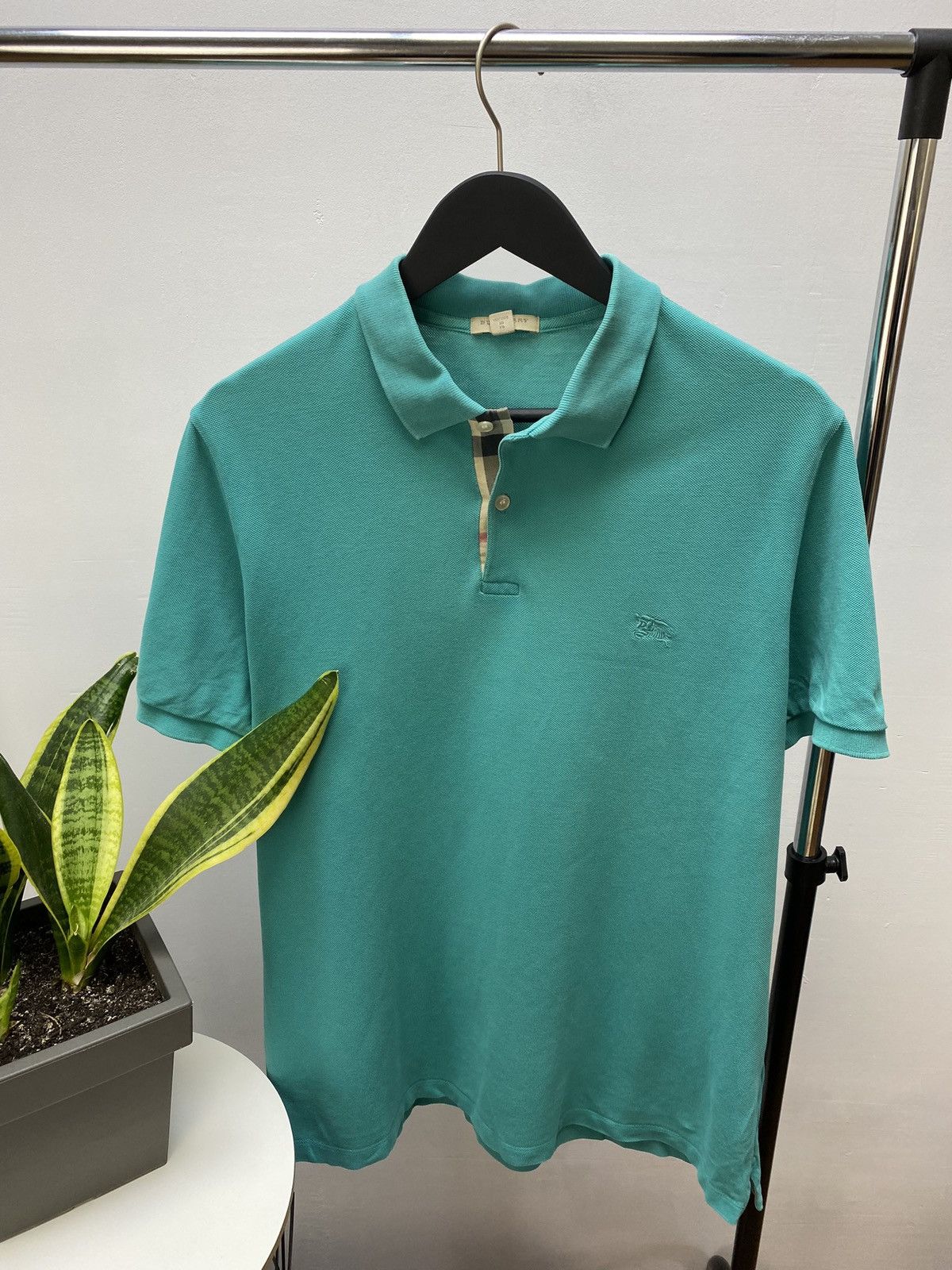 Other Burberry Brit Polo Shirt Nova Check Details Size US XL / EU 56 / 4 - 4 Thumbnail