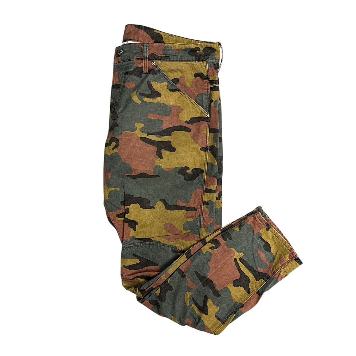 G-Star Pharrell Williams x G-Star RAW Elwood X25 Puzzle Camo Pants Size US 36 / EU 52 - 6 Thumbnail