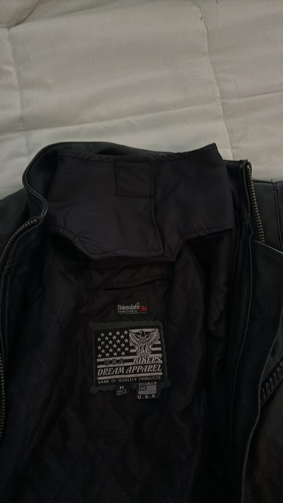 Other Bikers Dream Apparel Women’s Leather Jacket Size Medium Size M / US 6-8 / IT 42-44 - 13 Thumbnail