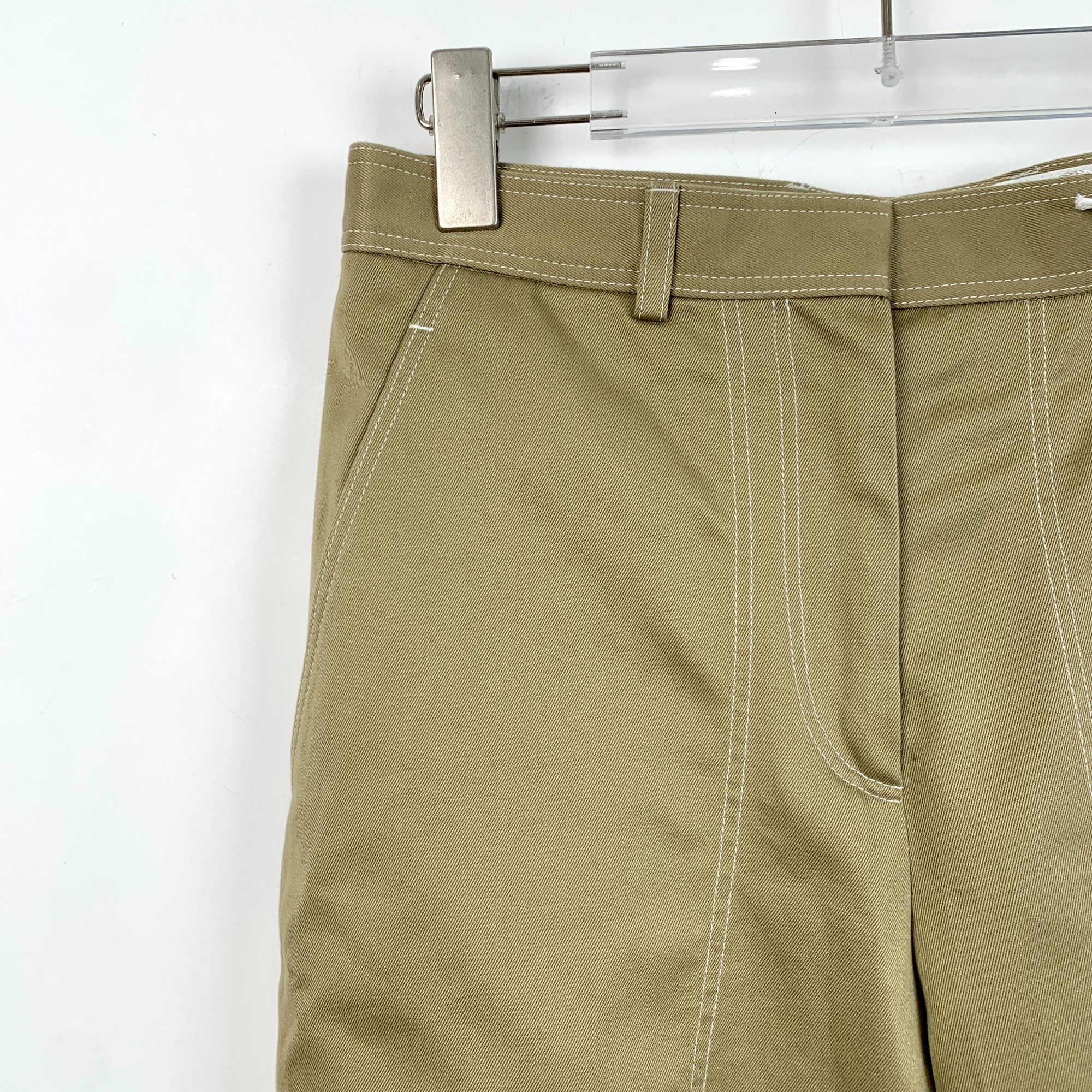 Thom Browne Thom Browne Camel Sack Trousers With Topstitching Fit 2 Size Size US 38 / EU 54 - 3 Thumbnail