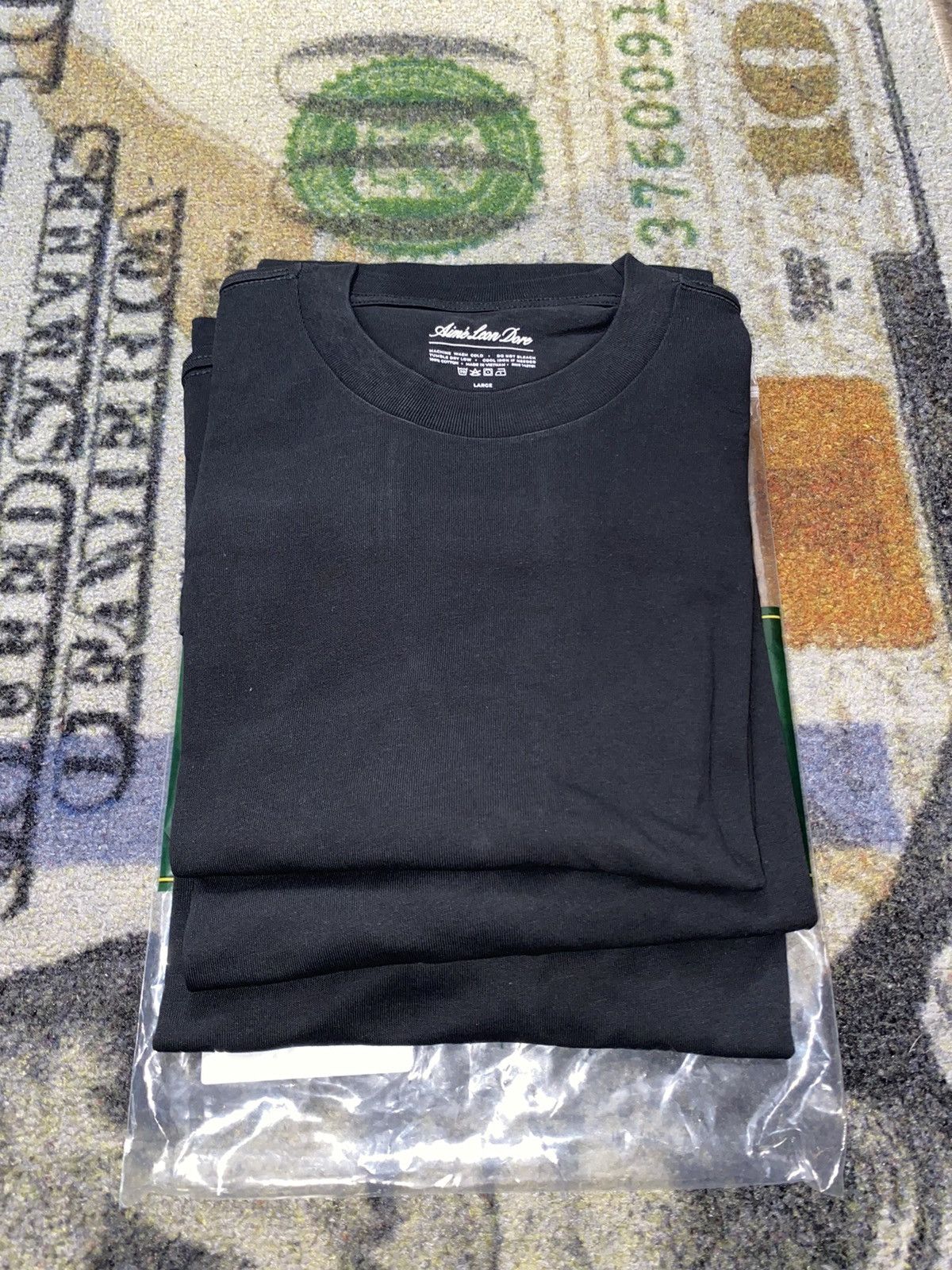 Aime Leon Dore Aime Leon Dore Black T-Shirt (PACK OF 3) Size US L / EU 52-54 / 3 - 1 Thumbnail