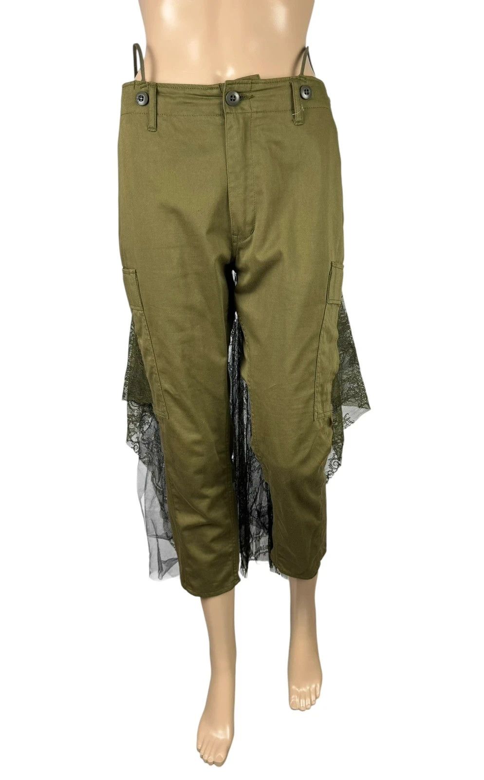 Maison MIHARA YASUHIRO Mihara Yasuhiro Pants Army Lace size 40 Size 27" / US 4 / IT 40 - 2 Thumbnail
