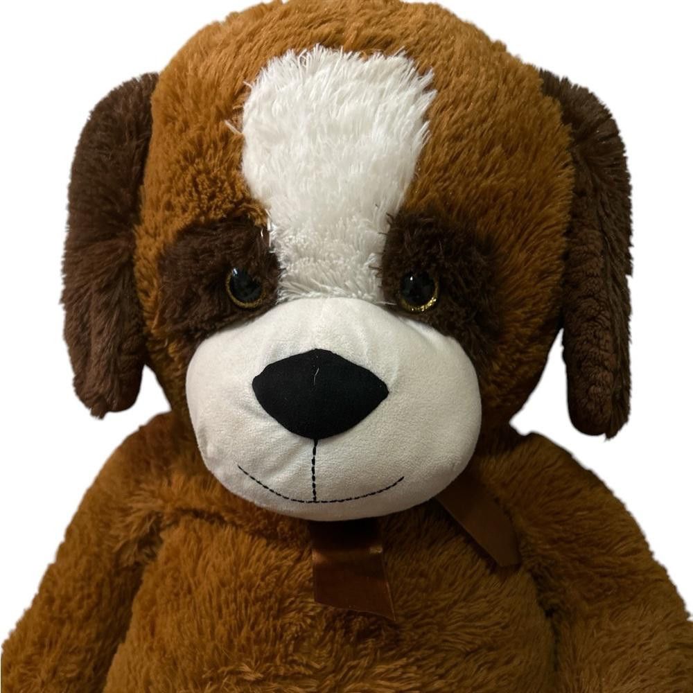 Designer Large Brown Plush Dog Toy Size ONE SIZE - 2 Thumbnail