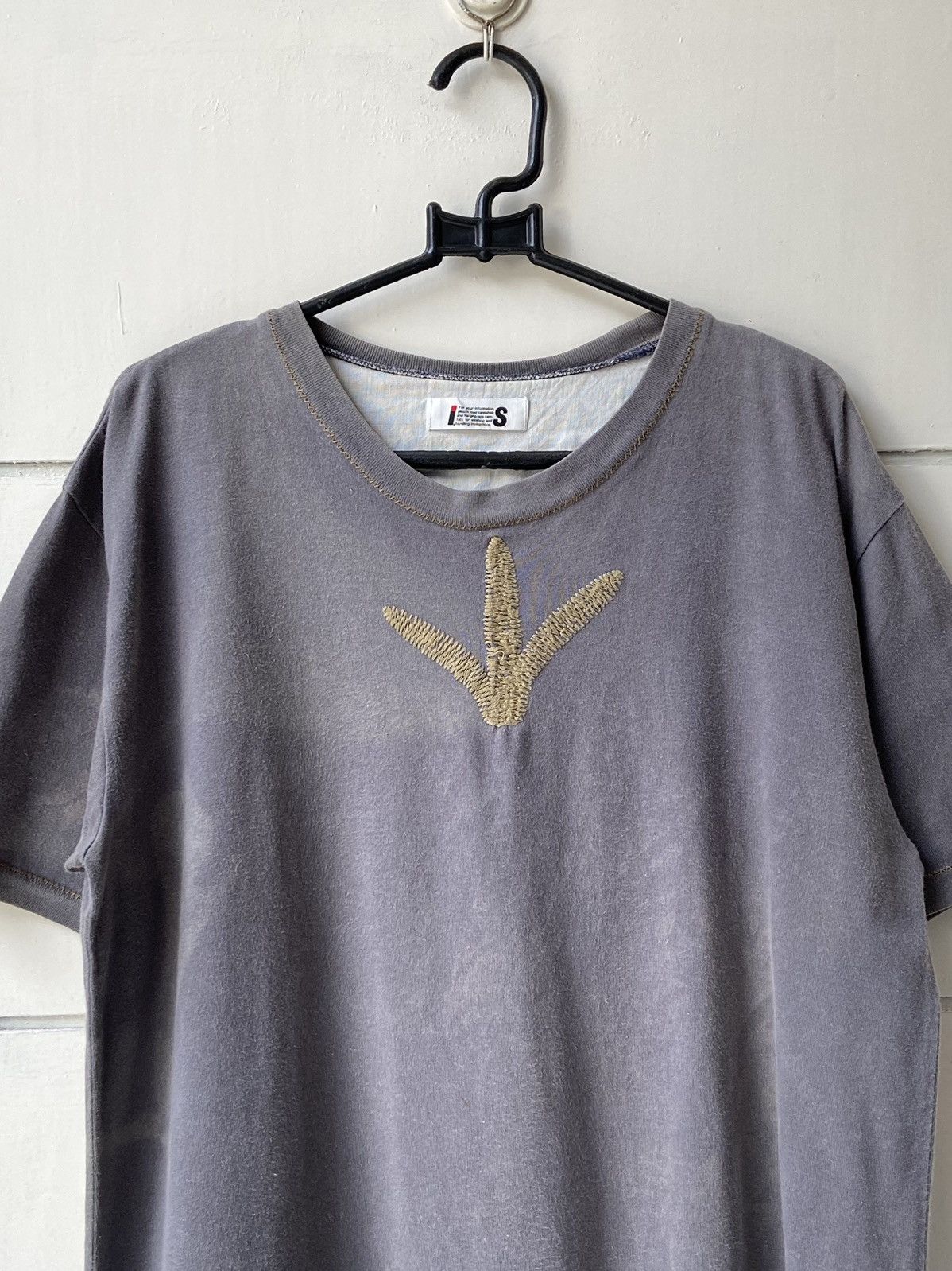 Issey Miyake IS ISSEY MIYAKE Grey T-shirt Size US S / EU 44-46 / 1 - 11 Thumbnail