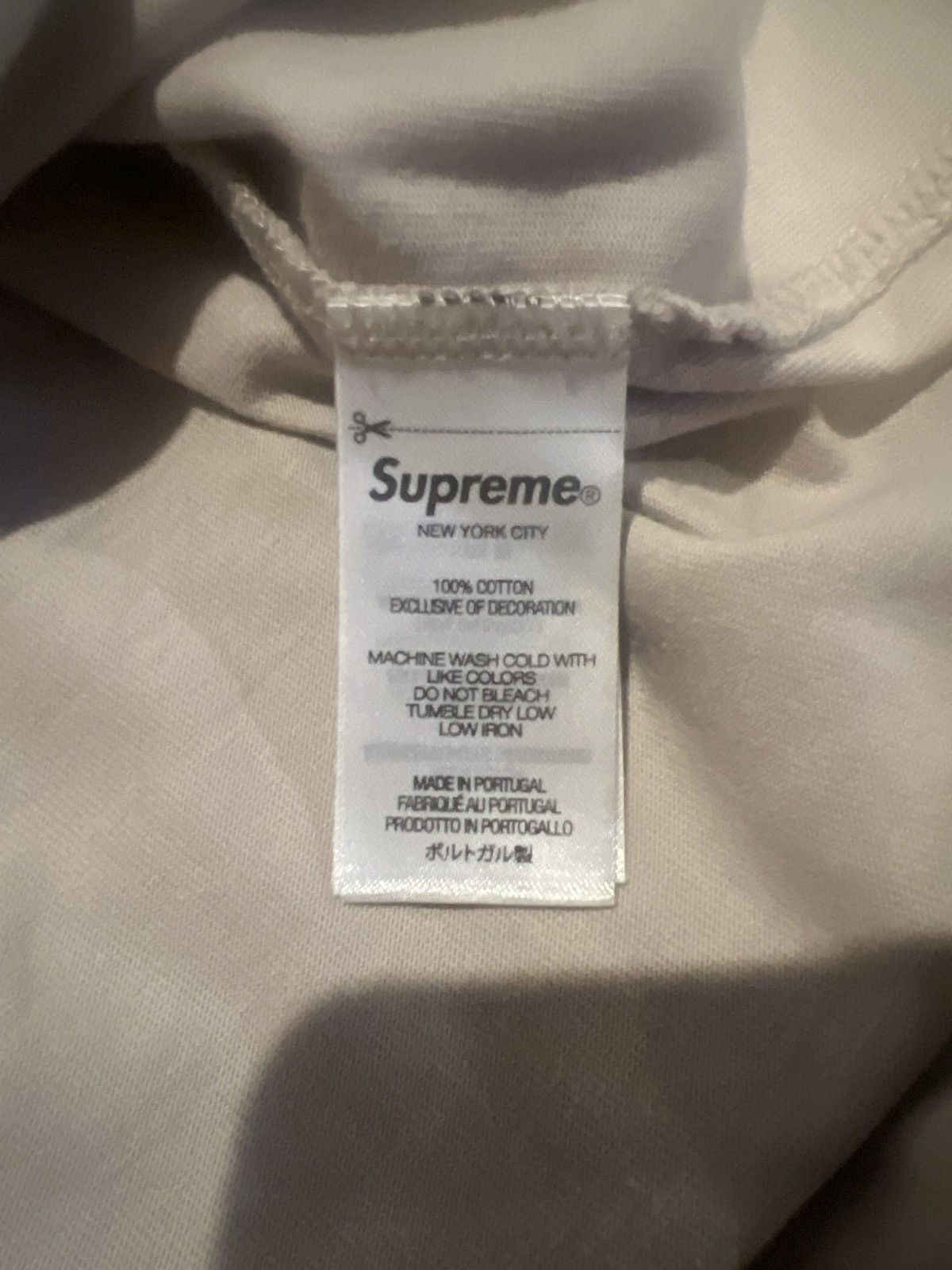 Supreme Supreme Small Logo Box Tee Stone Color Size US XL / EU 56 / 4 - 4 Thumbnail