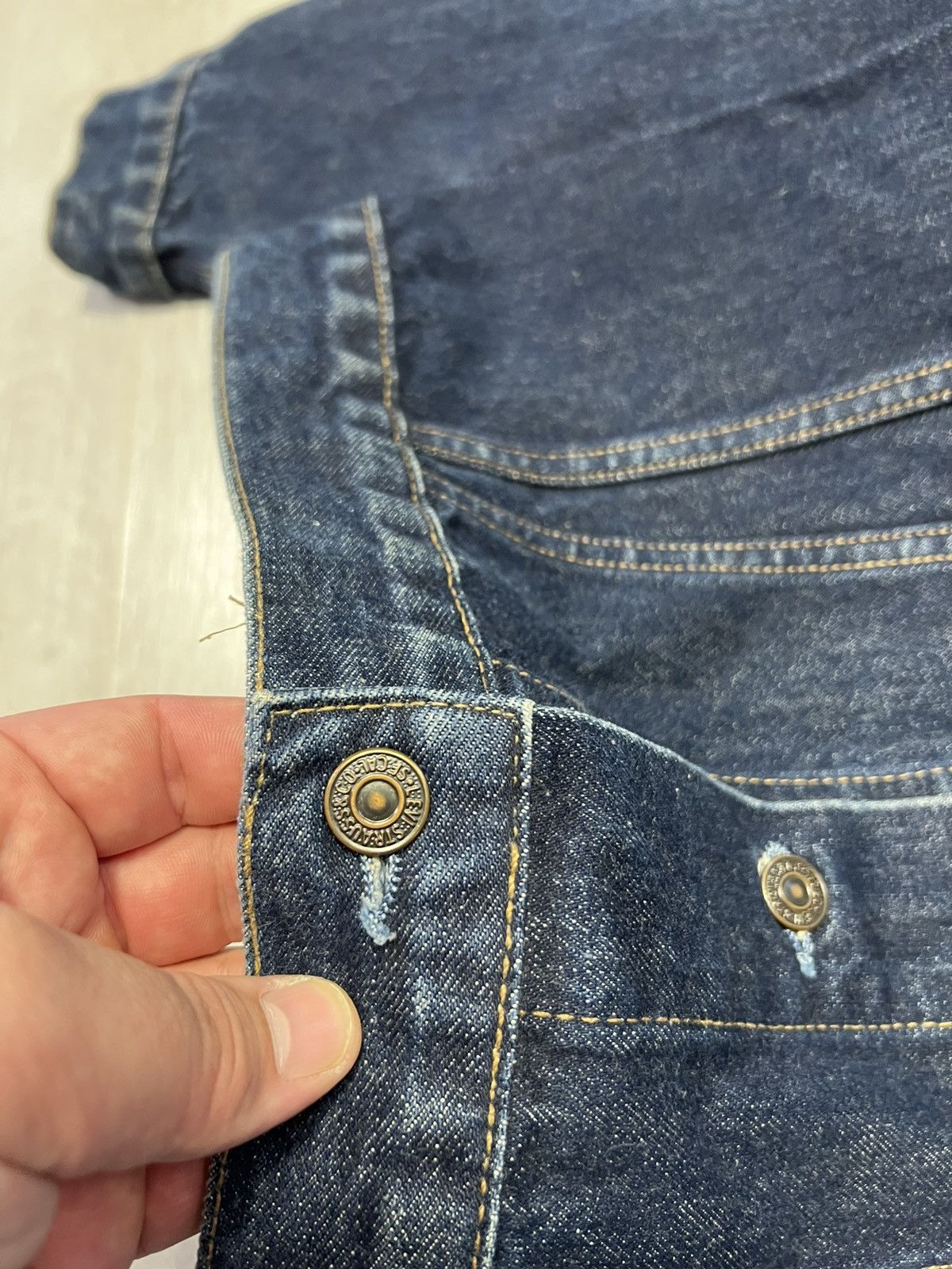 Levi's × Levi's Vintage Clothing × Vintage Vintage Levis Women’s Denim Jacket Jeans Size M Size M / US 6-8 / IT 42-44 - 4 Thumbnail