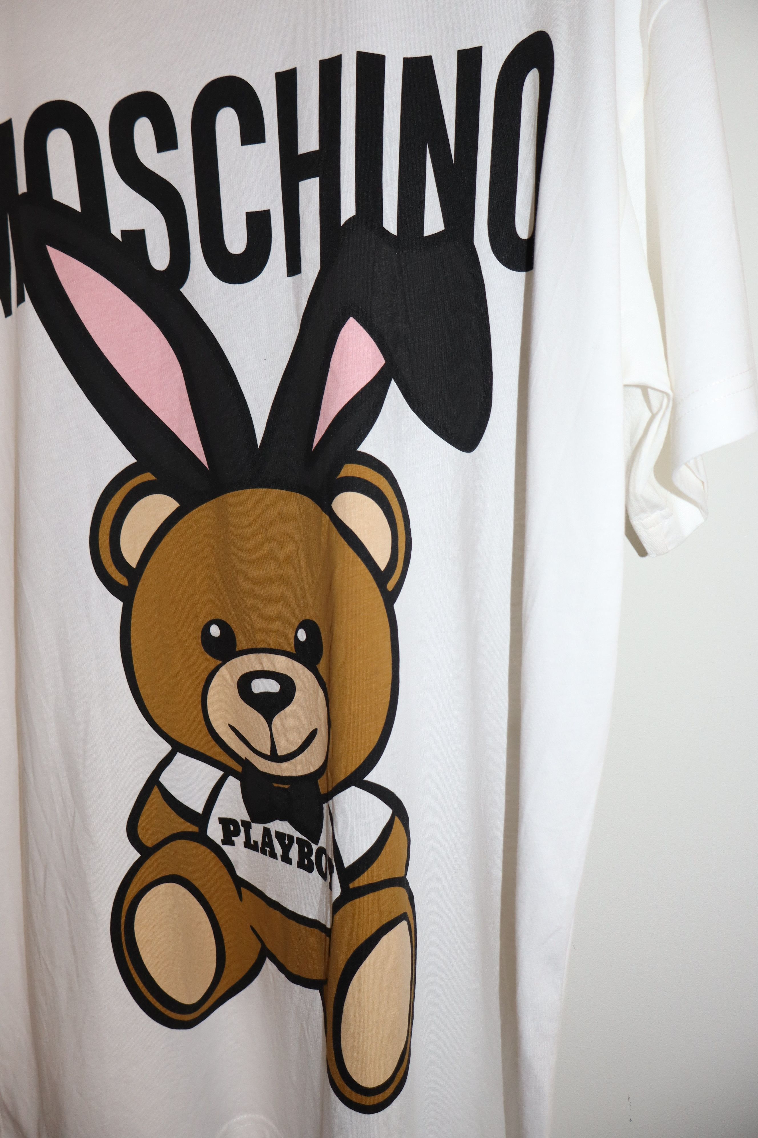 Moschino Teddy bear Playboy t-shirt Size US S / EU 44-46 / 1 - 4 Thumbnail