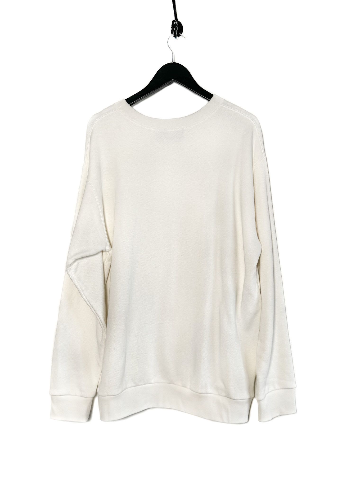 Gucci Gucci Ivory Original Gucci Bear Embroidered Sweatshirt Size L / US 10 / IT 46 - 3 Thumbnail