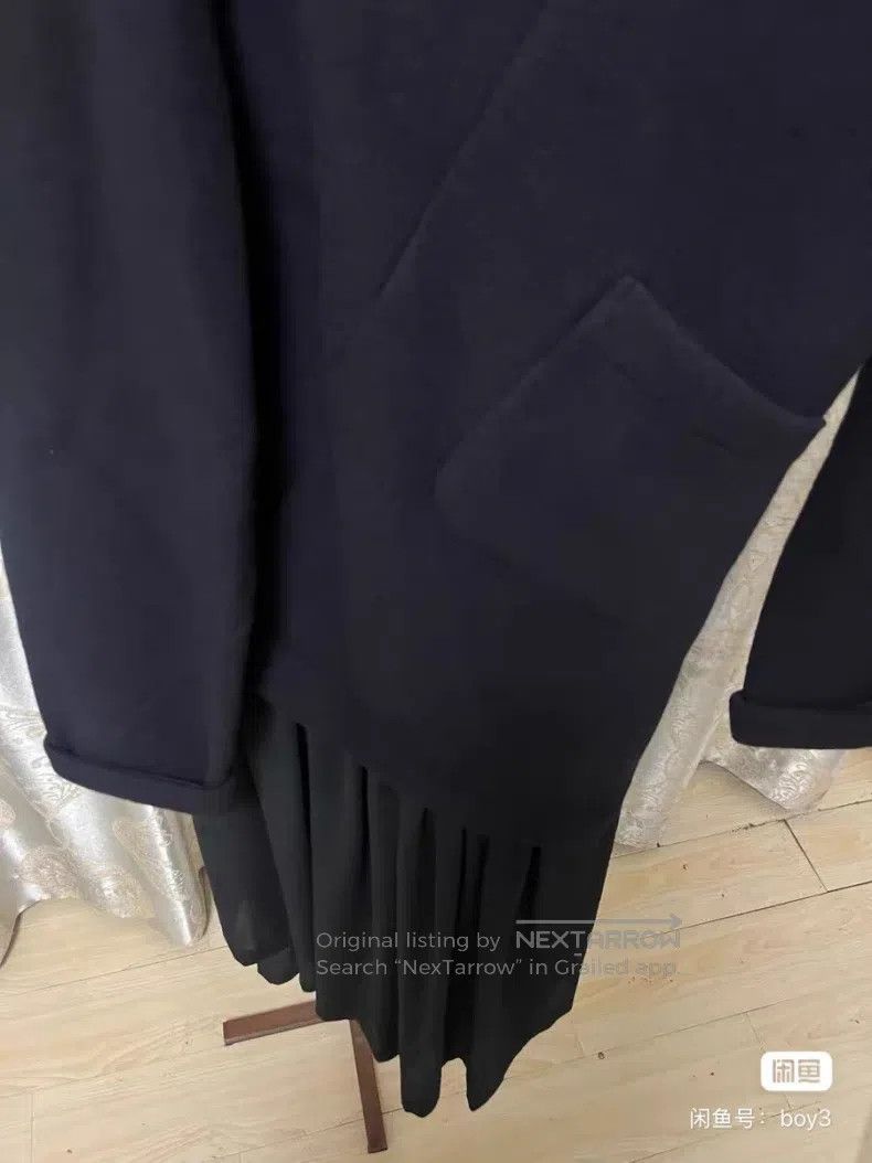 Comme des Garcons Comme Des Garcons Black Felt Twisted Patchwork Jacket Size M / US 6-8 / IT 42-44 - 5 Thumbnail