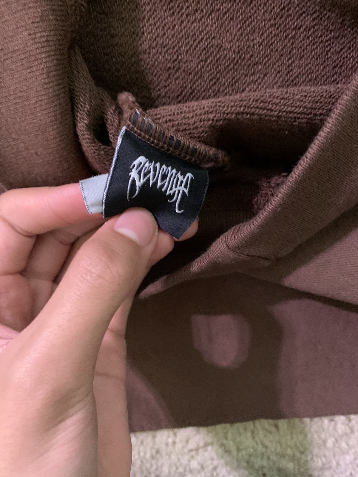 Revenge NEW Revenge/XXX Drop Brown Broken Heart Hoodie Size US L / EU 52-54 / 3 - 10 Thumbnail