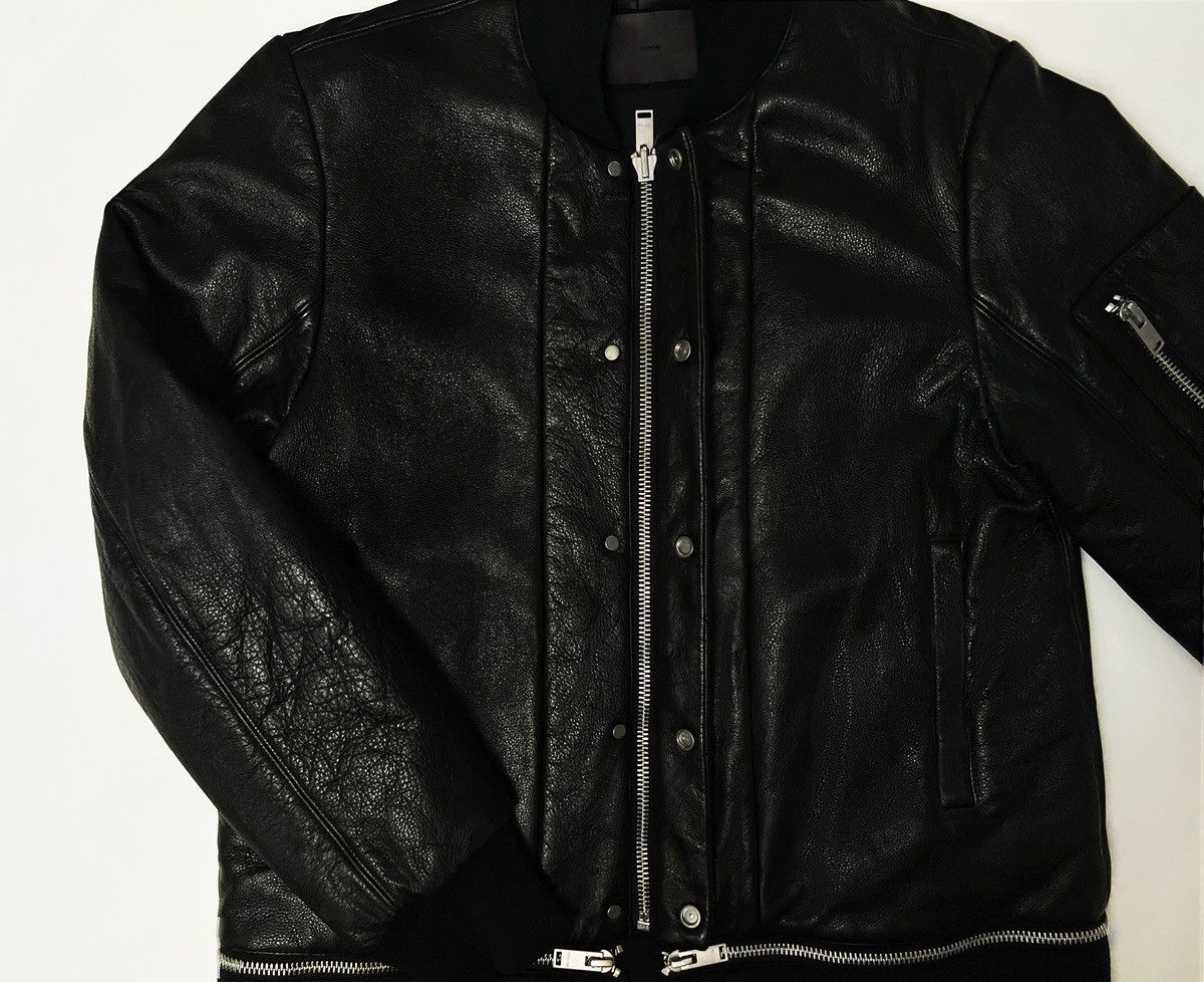 DEN IM by SIKI IM × Siki Im PADDED REVERSIBLE FULL GRAINED LEATHER JACKET Size US M / EU 48-50 / 2 - 4 Thumbnail