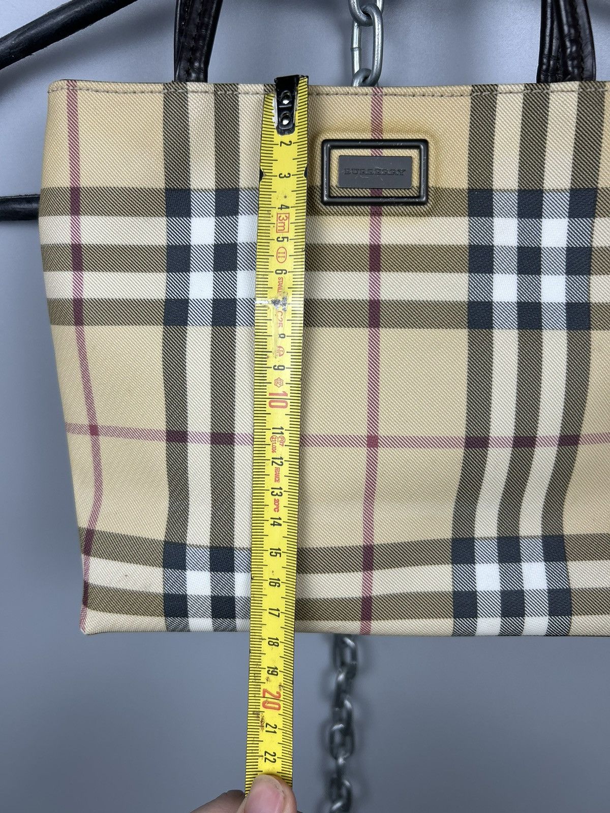 Burberry Burberry Nova Check Tote Bag Burberry London Size ONE SIZE - 2 Thumbnail