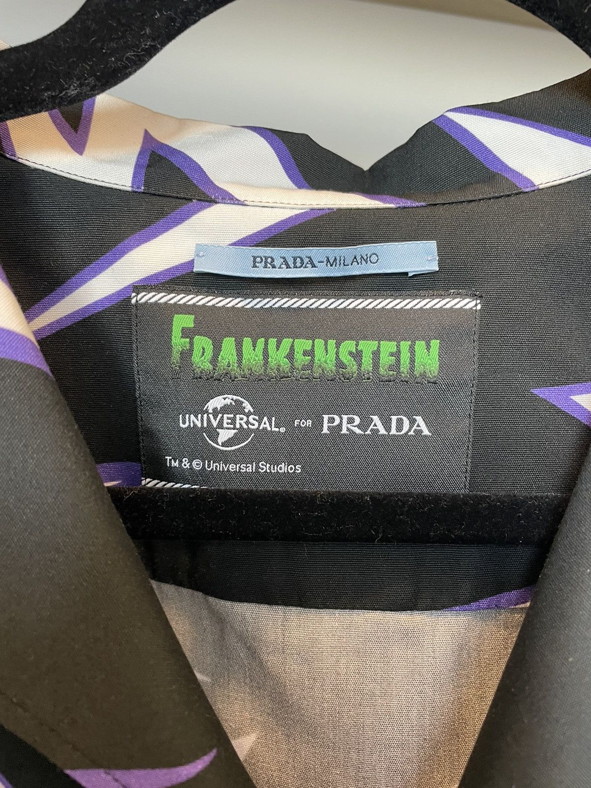 Prada Prada Frankenstein Hand Camp Collar Shirt Size US L / EU 52-54 / 3 - 2 Thumbnail