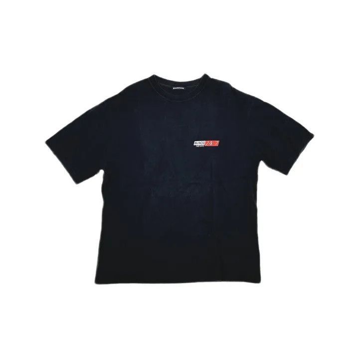 Balenciaga Balenciaga Balenciaga Graphic Cotton ShortSleeve T -2507 Size US XL / EU 56 / 4 - 1 Thumbnail