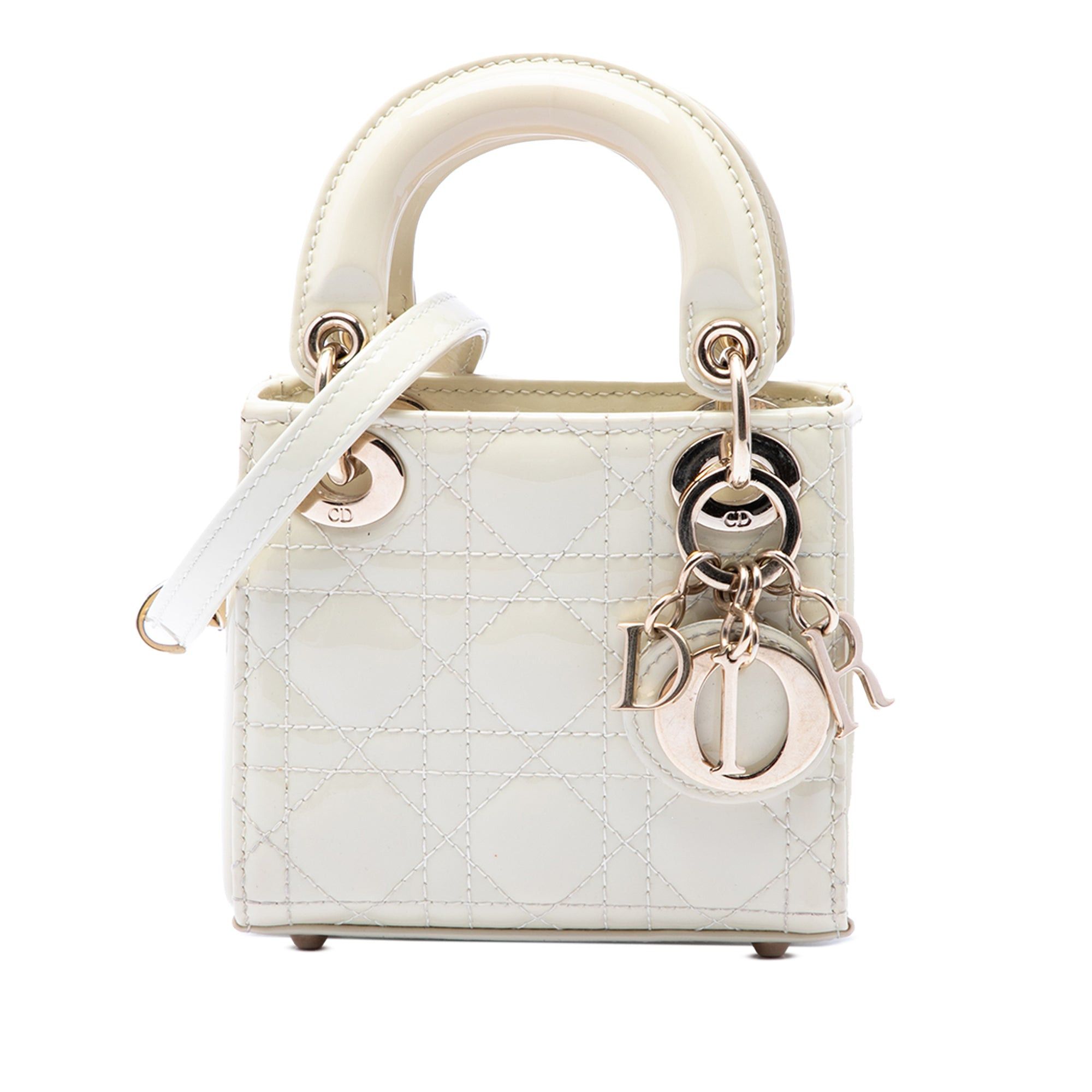 Dior Micro Patent Cannage Lady Dior Size ONE SIZE - 1 Thumbnail