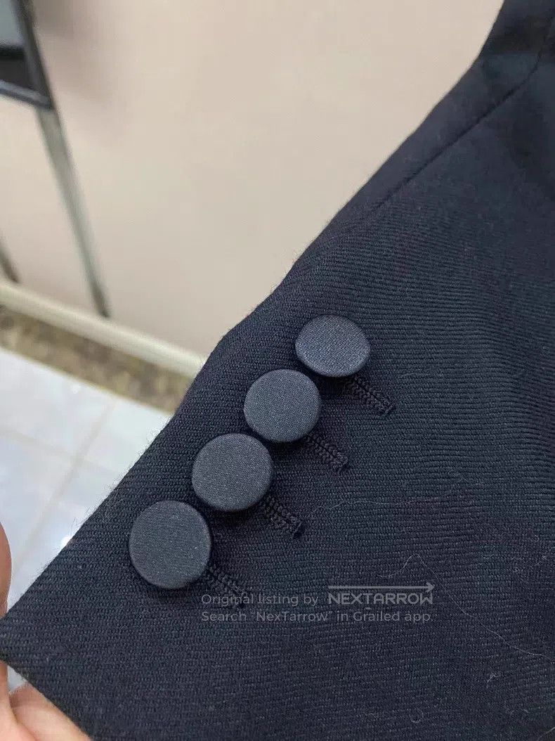 Saint Laurent Paris Saint Laurent Paris Wool Coat Size XS / US 0-2 / IT 36-38 - 2 Thumbnail