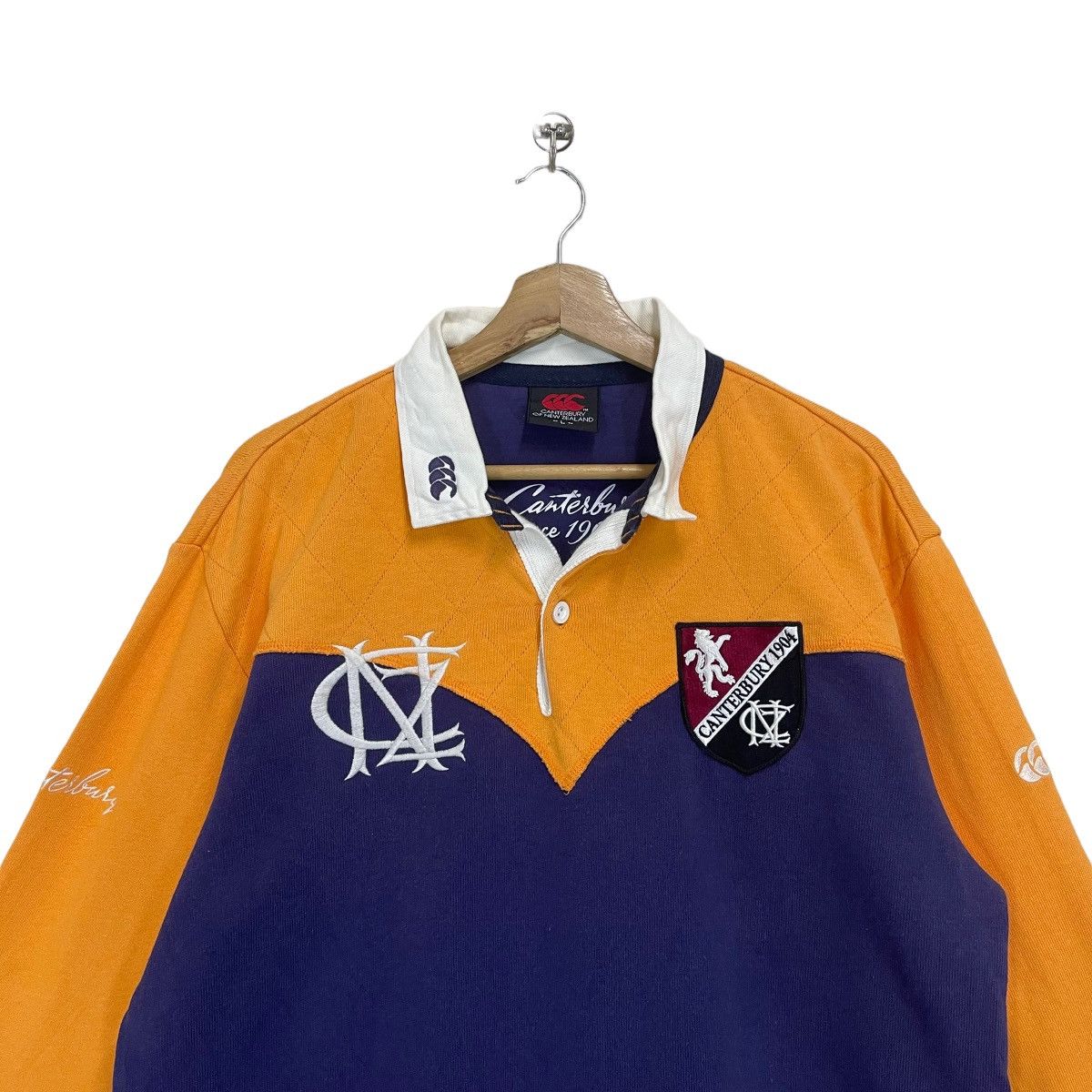 Canterbury of New Zealand Vintage Canterbury Of New Zealand Polo Rugby Shirt Size M Size US M / EU 48-50 / 2 - 4 Thumbnail