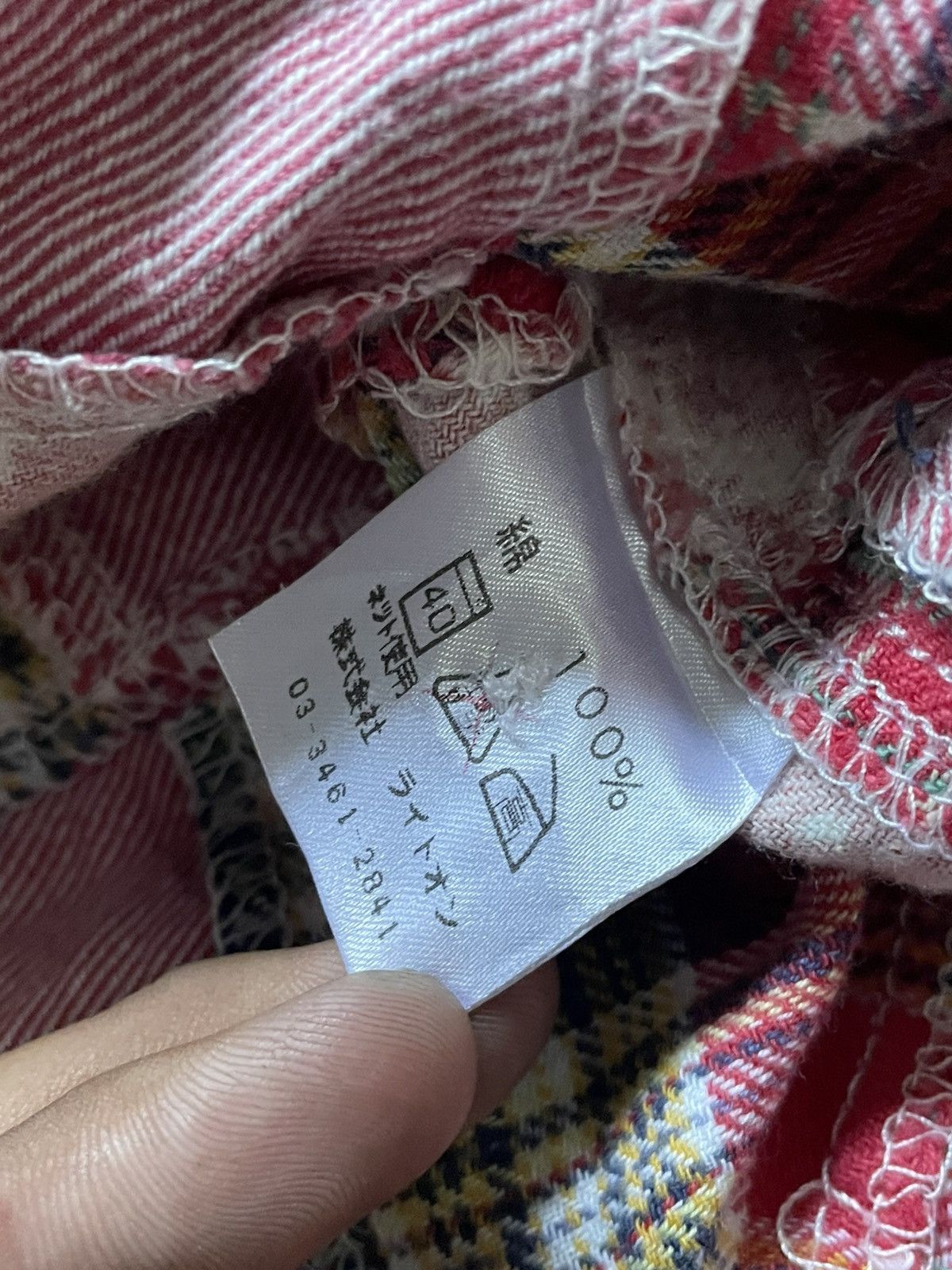 Japanese Brand Spice Island Patch Work Flannel Paisley Pattern Button Ups Size US M / EU 48-50 / 2 - 10 Thumbnail