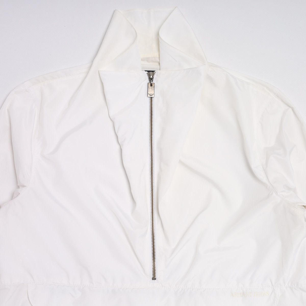 Emporio Armani Armani Jeans Polyester White Anorak Jacket Size M / US 6-8 / IT 42-44 - 8 Thumbnail
