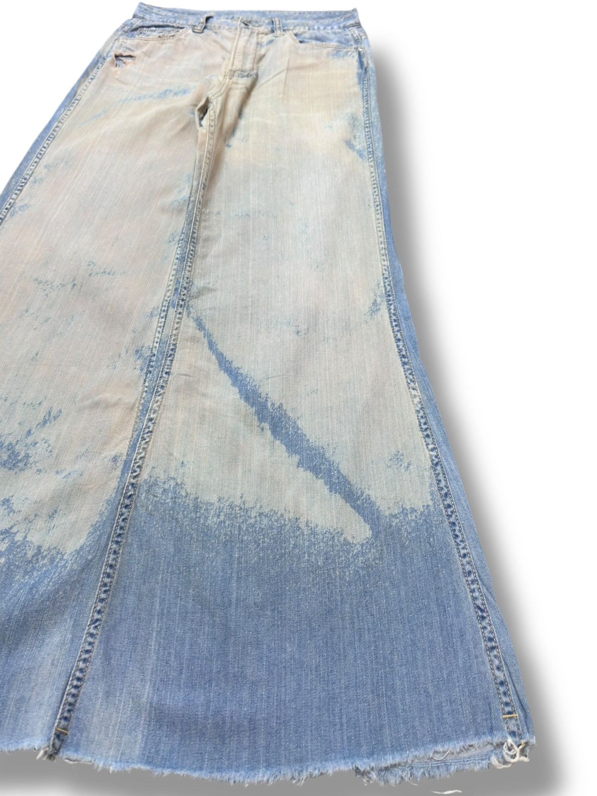 GOA Vintage GOA NiMES Baggy Wide Leg Mudwash Soft Denim Size US 28 / EU 44 - 4 Thumbnail