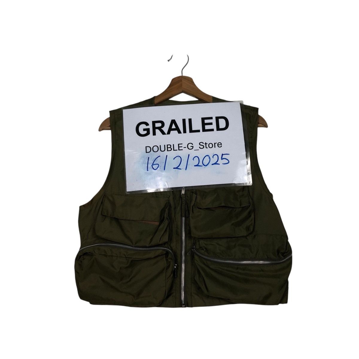 Japanese Brand 📌Vintage Utility Tactical Vest Us Air Force Military Size US M / EU 48-50 / 2 - 1 Thumbnail