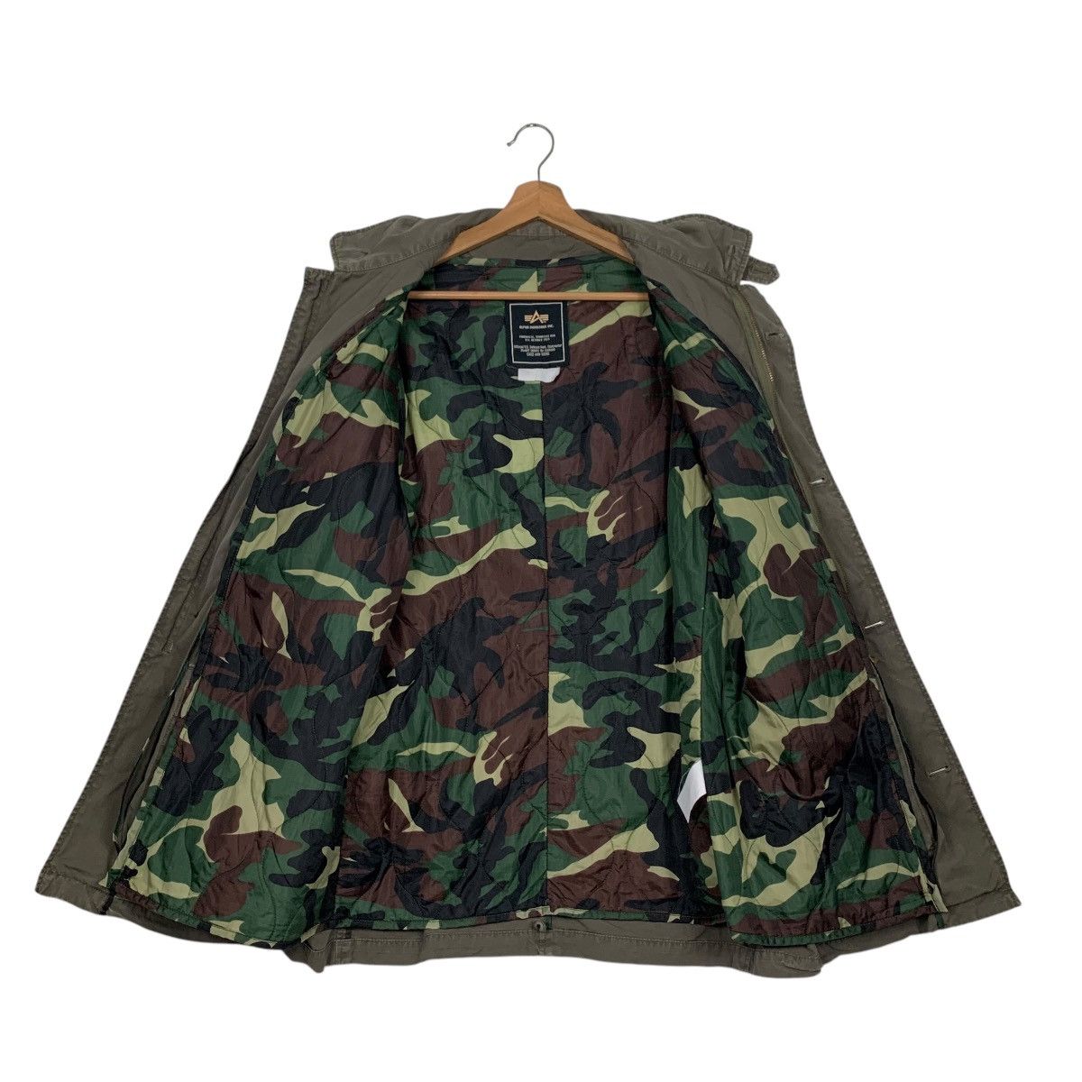 Alpha Industries ALPHA INDUSTRIES Camo Lined M65 Field Jacket #2839-C128 Size US M / EU 48-50 / 2 - 13 Thumbnail