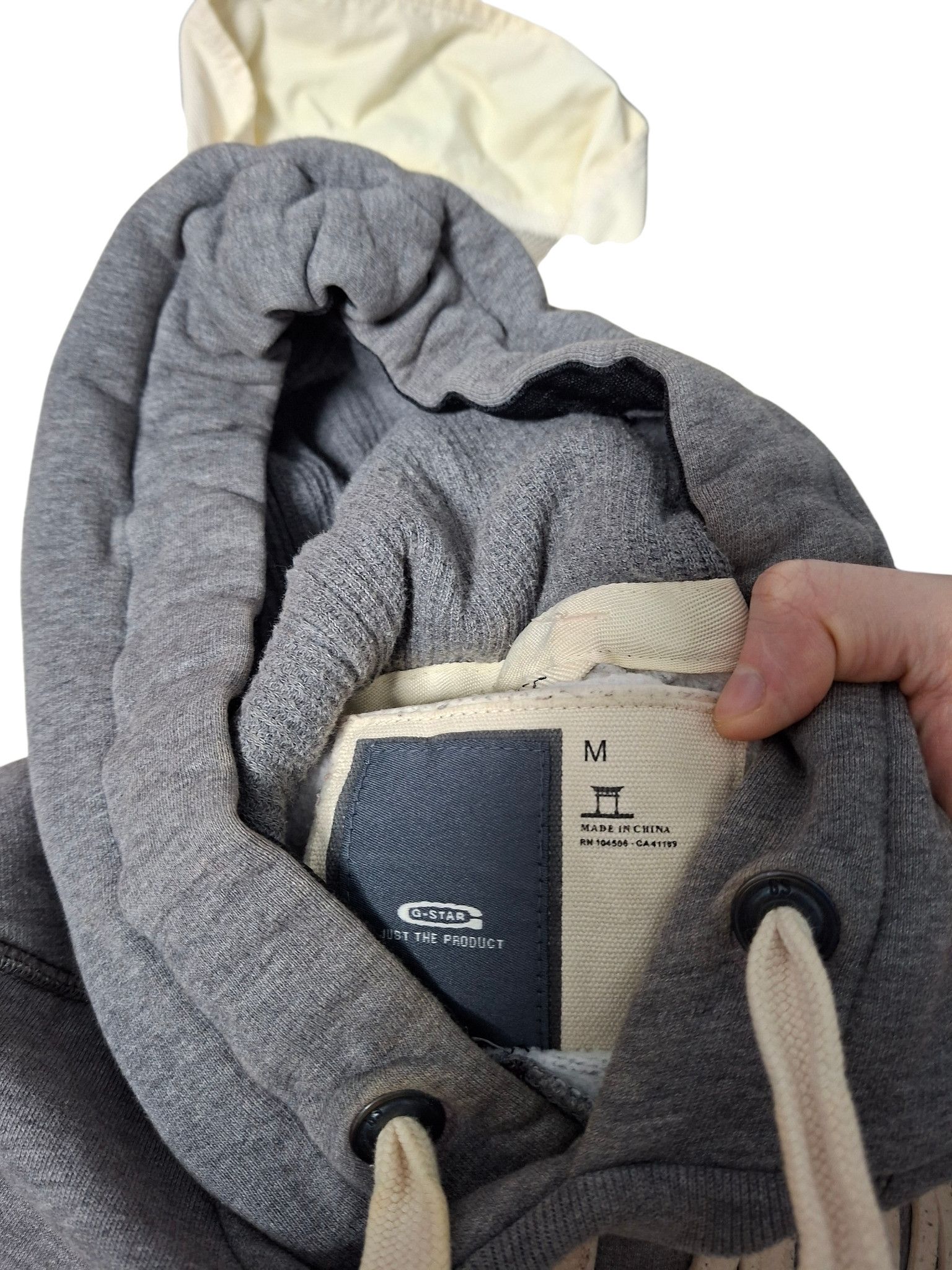 G-Star G STAR RAW AVANT GARDE BIG LOGO EMBROIDERED HOODIE Size US M / EU 48-50 / 2 - 4 Thumbnail