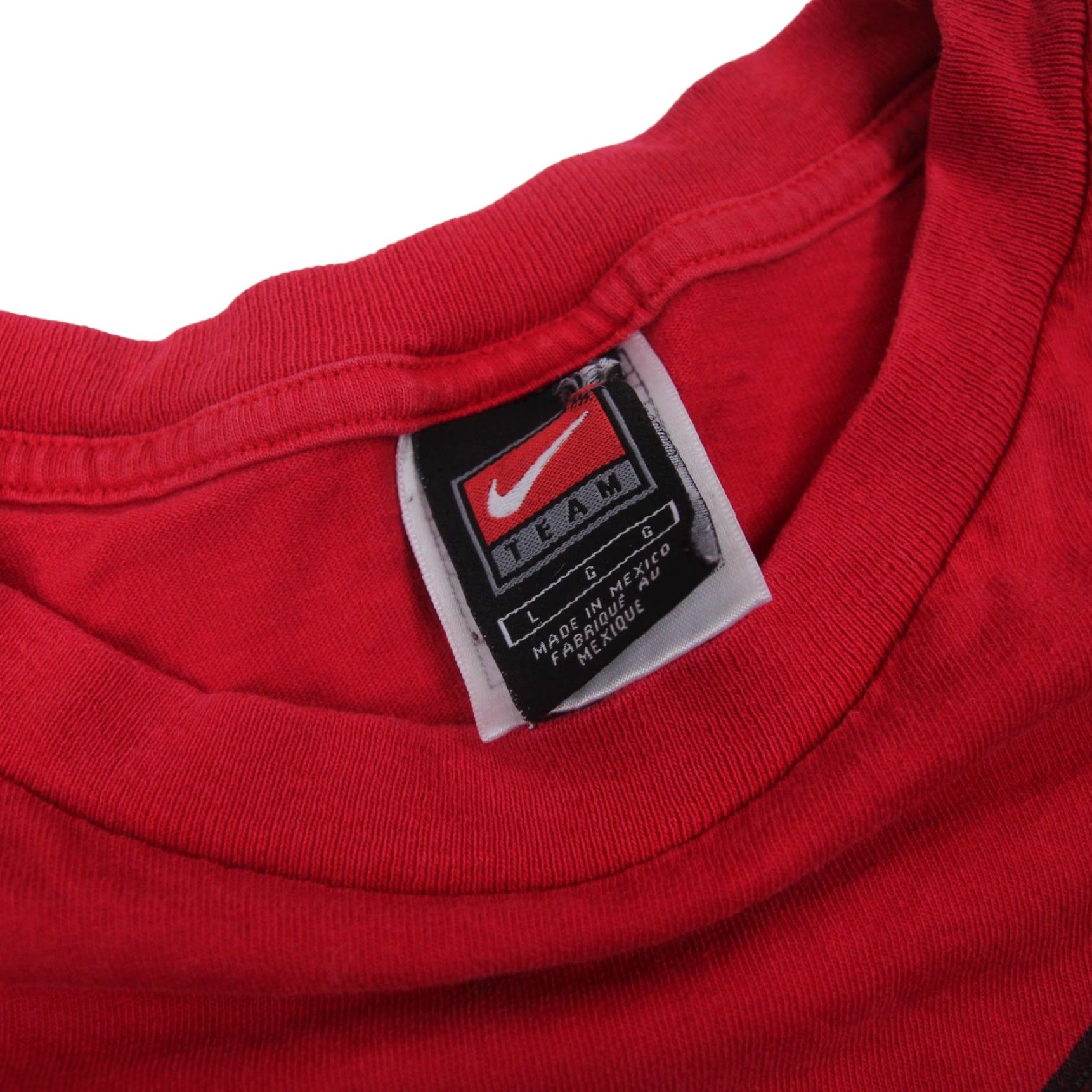 Nike VINTAGE Nike Portland Blazers T-Shirt Mens Large Red Spellout Graphic Size US L / EU 52-54 / 3 - 3 Thumbnail