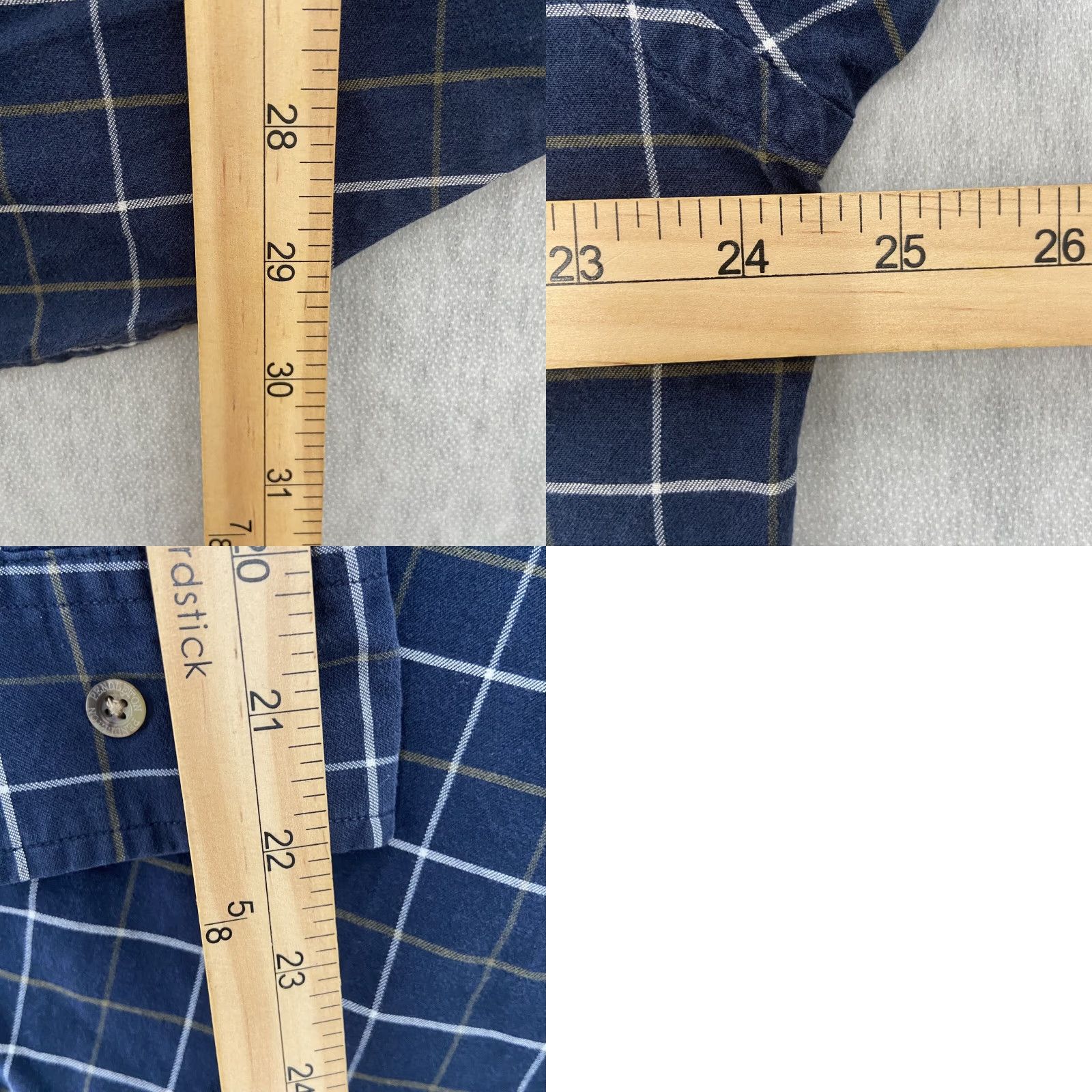 Pendleton Pendleton Shirt Adult Large Blue Check Long Sleeve Button Up Pocket Cotton Men L Vintage Size US L / EU 52-54 / 3 - 8 Thumbnail
