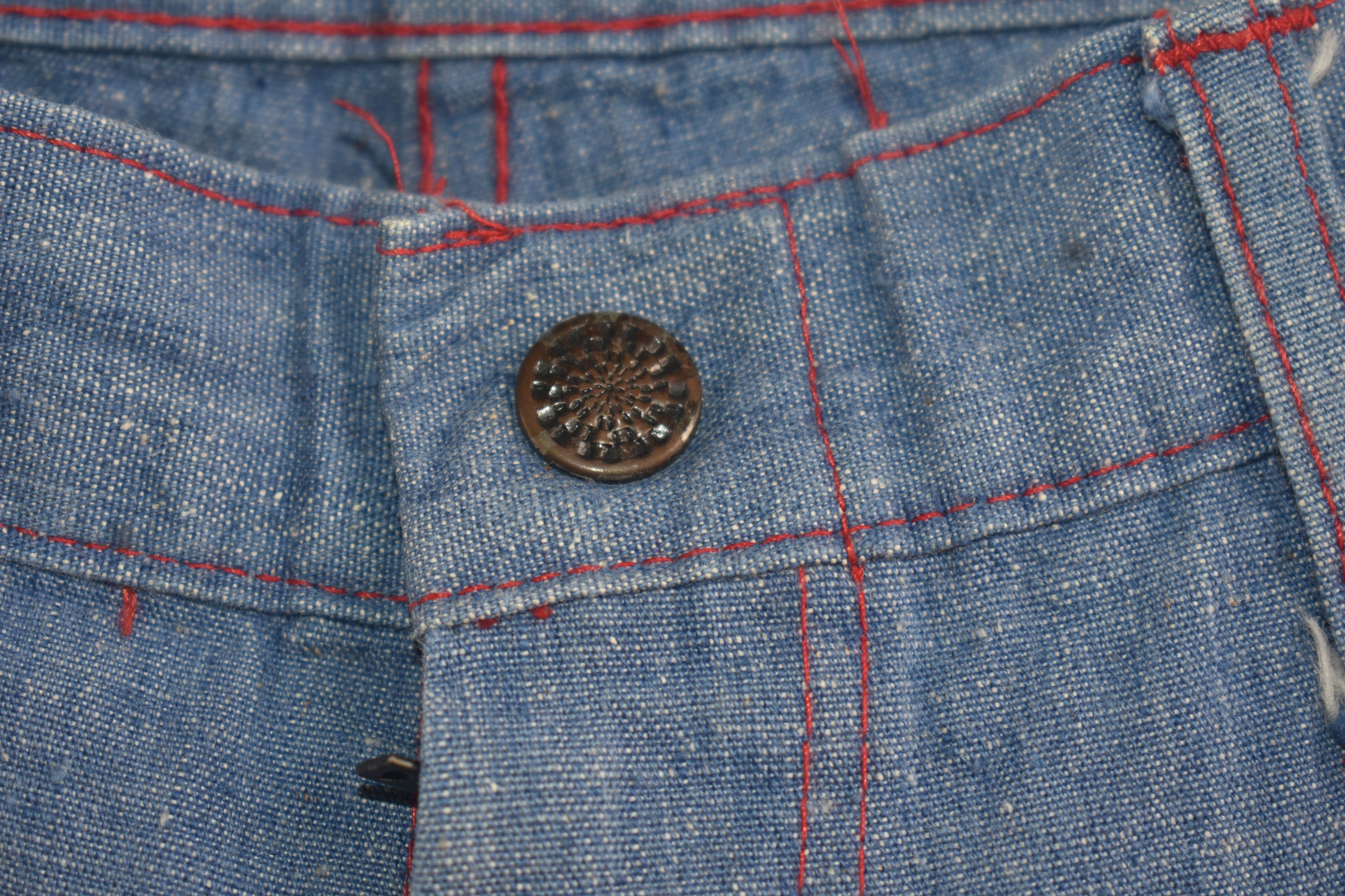 If Six Was Nine × Jean × Vintage Vintage 70's Flared Denim W32 Size US 32 / EU 48 - 3 Thumbnail