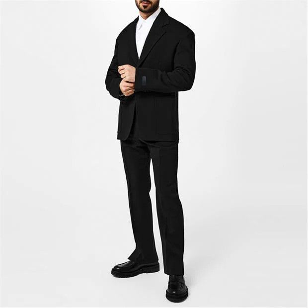 Lanvin o1y0125 Blazer in Black Size US M / EU 48-50 / 2 - 6 Thumbnail